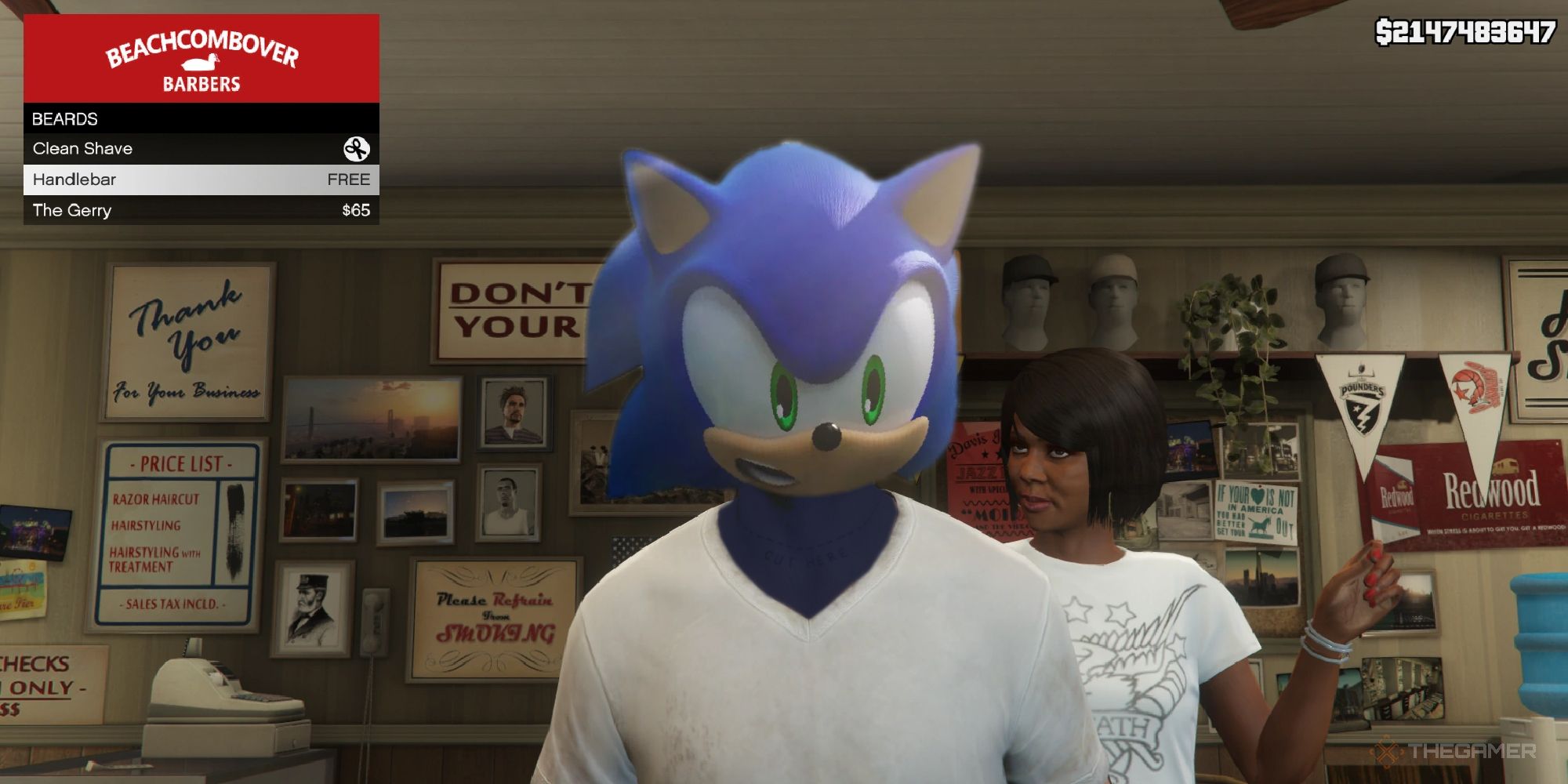 Sonic hair