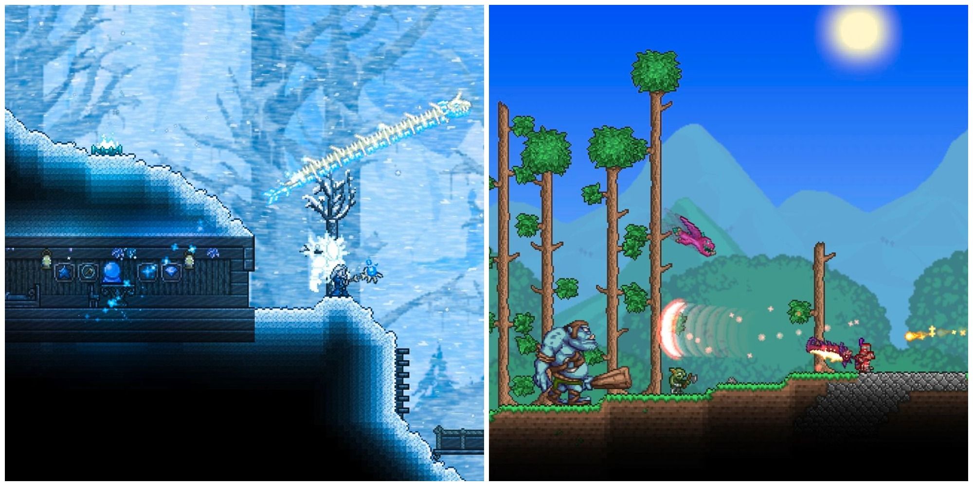 Terraria на одном экране 2 игрока фото 26