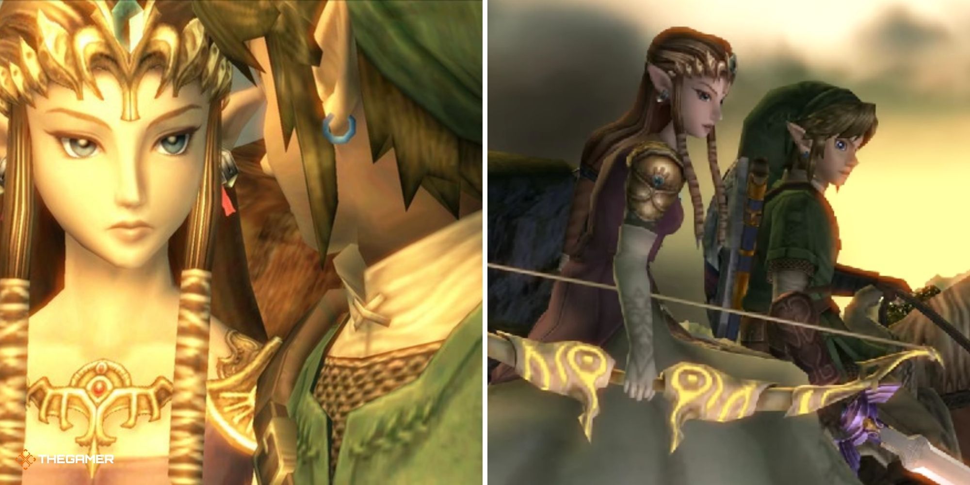 The Legend of Zelda Twilight Princess - Zelda and link