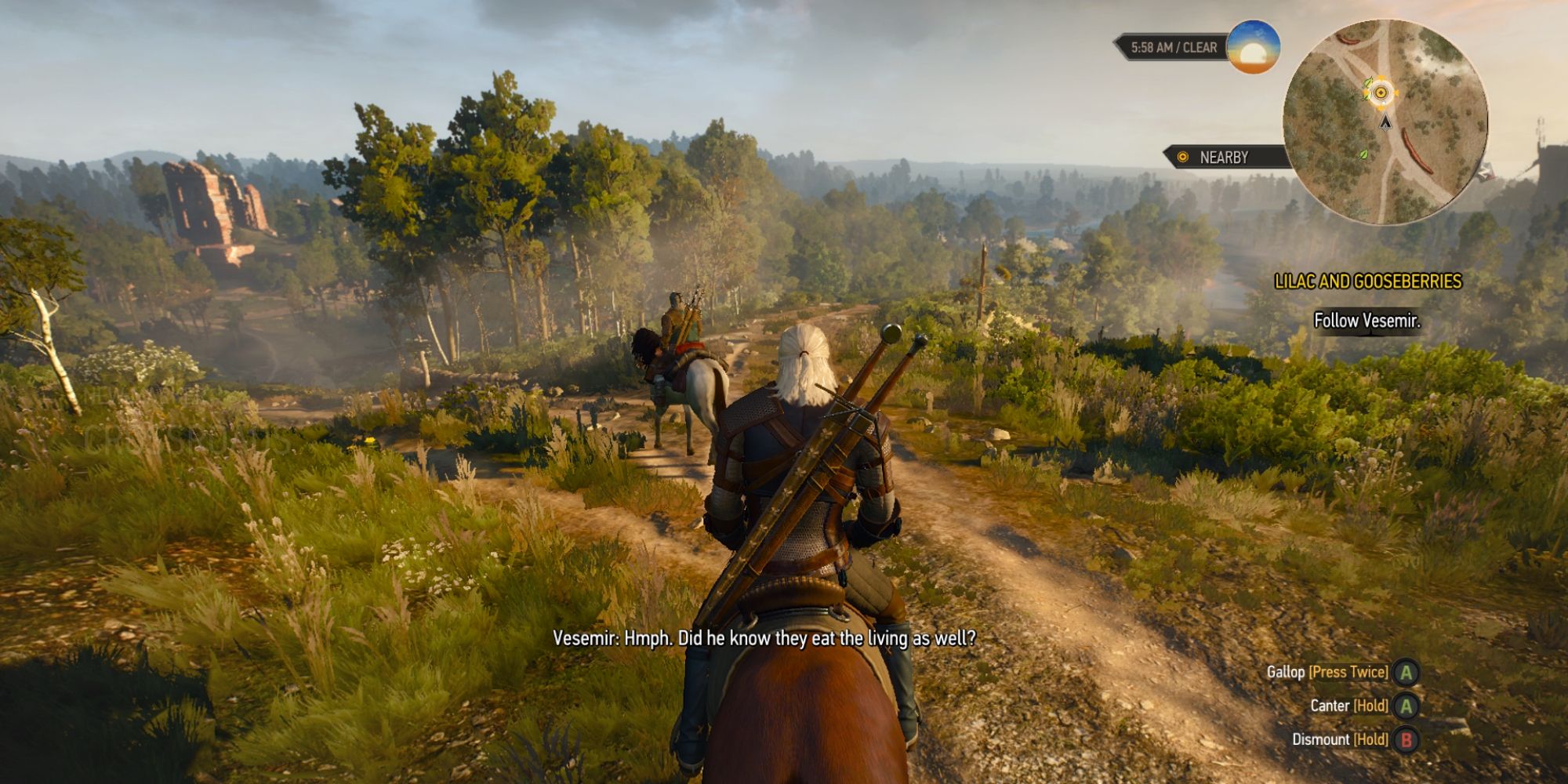 The Witcher 3: Lilac And Gooseberries Main Quest Walkthrough