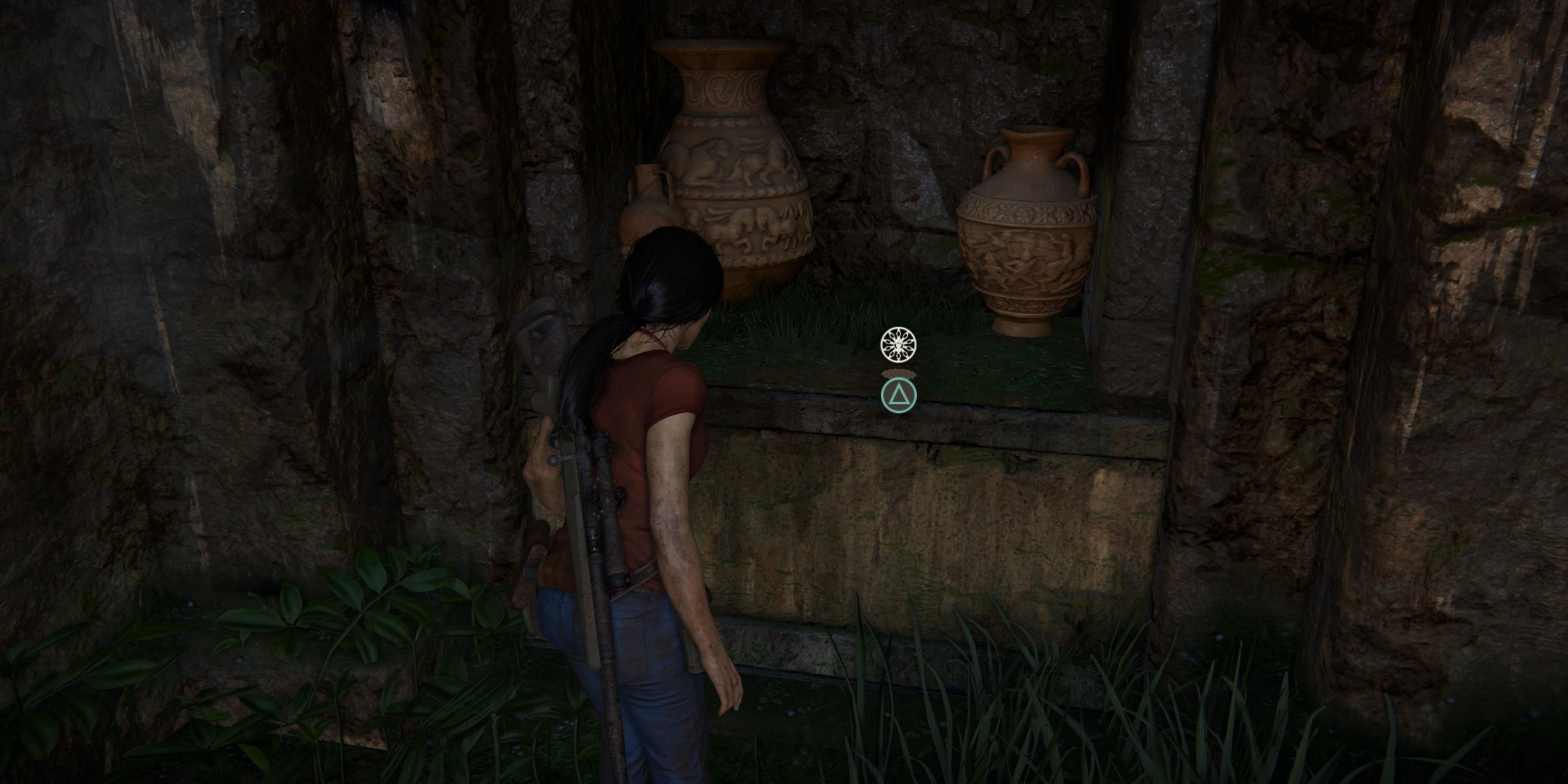 Lion Token location in Uncharted: A Lost Legacy