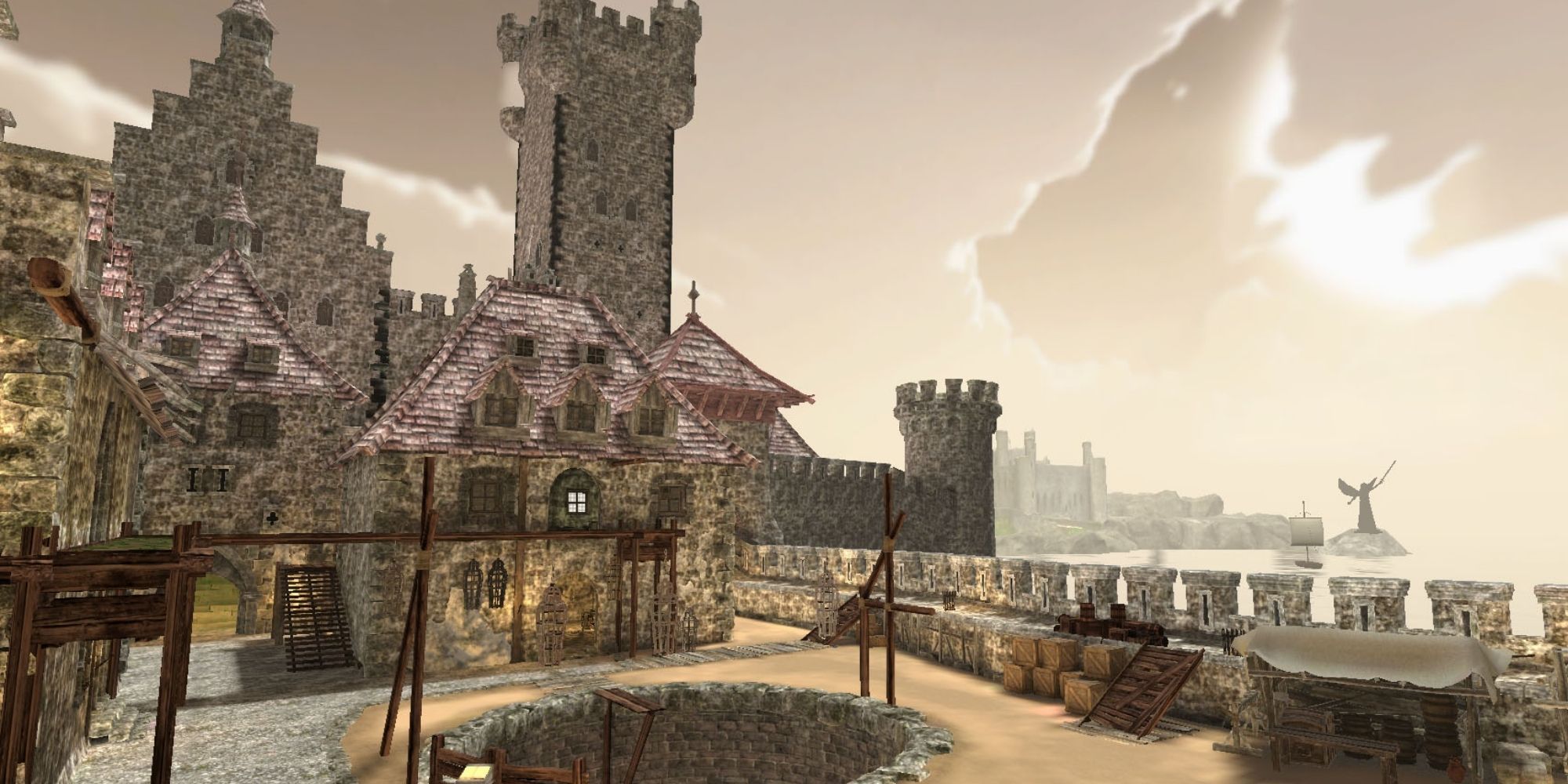 A view of the Dungeon Gauntlet II mod from Blade and Sorcery