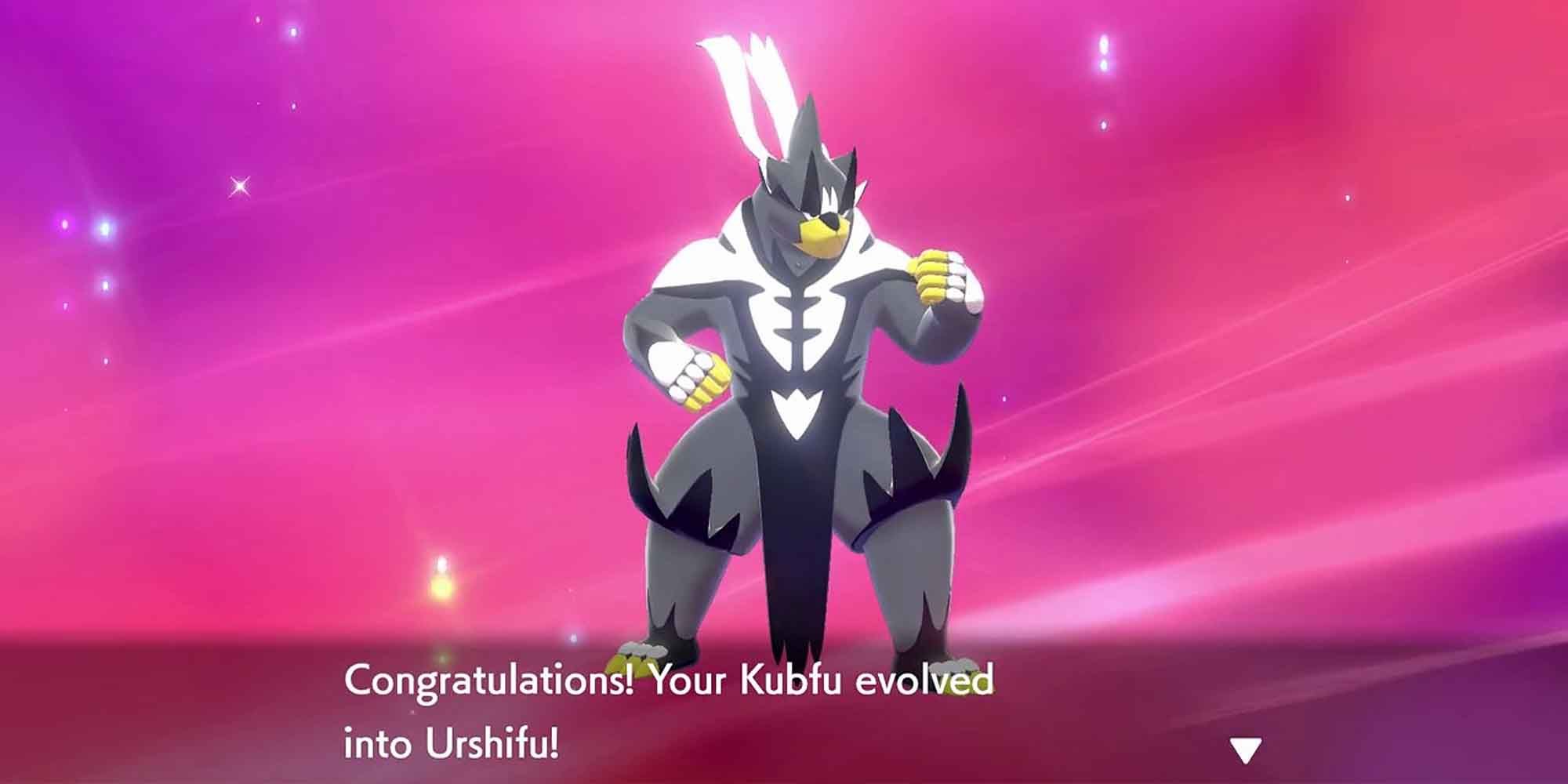 Urshifu is a Fighting/Dark type Pokemon introduced in The Isle Of Armor expansion to Sword and Shield