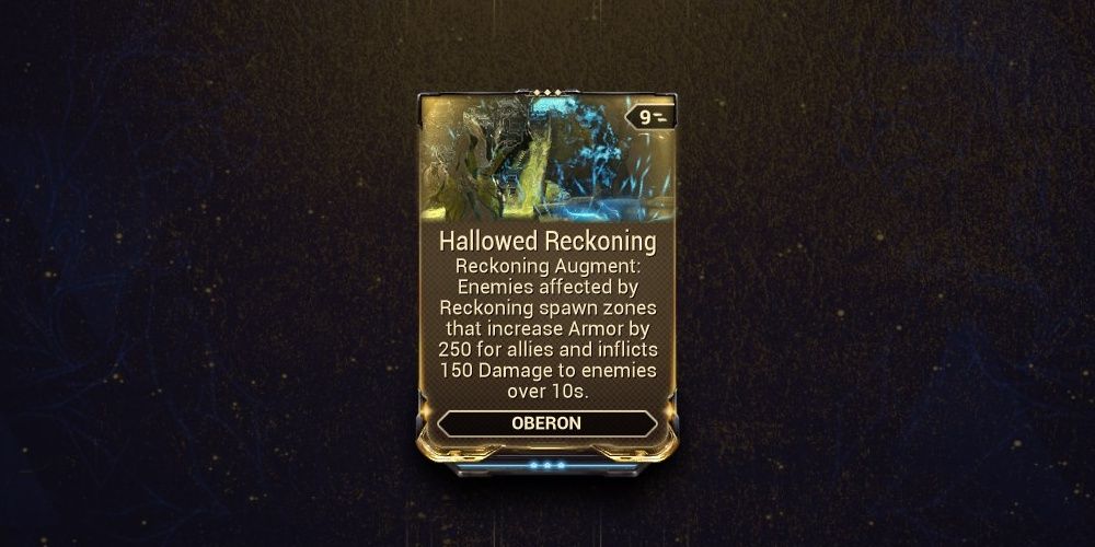 Warframe Oberon Hallowed Reckoning Augment