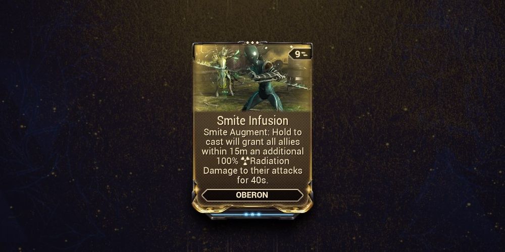 Warframe Oberon Smite Infusion Augment