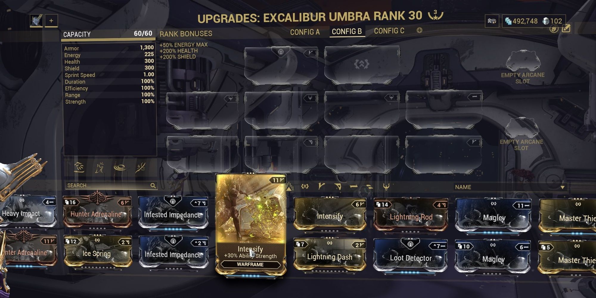 how to free weapon slots in warframe