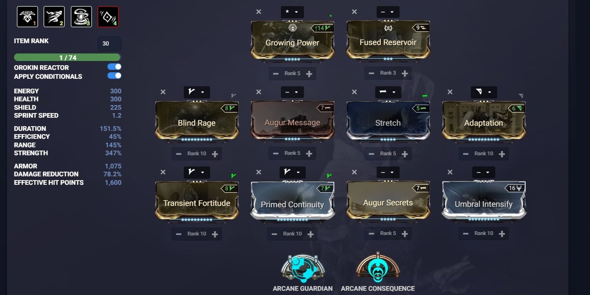 Warframe Wisp Endgame Support Setup