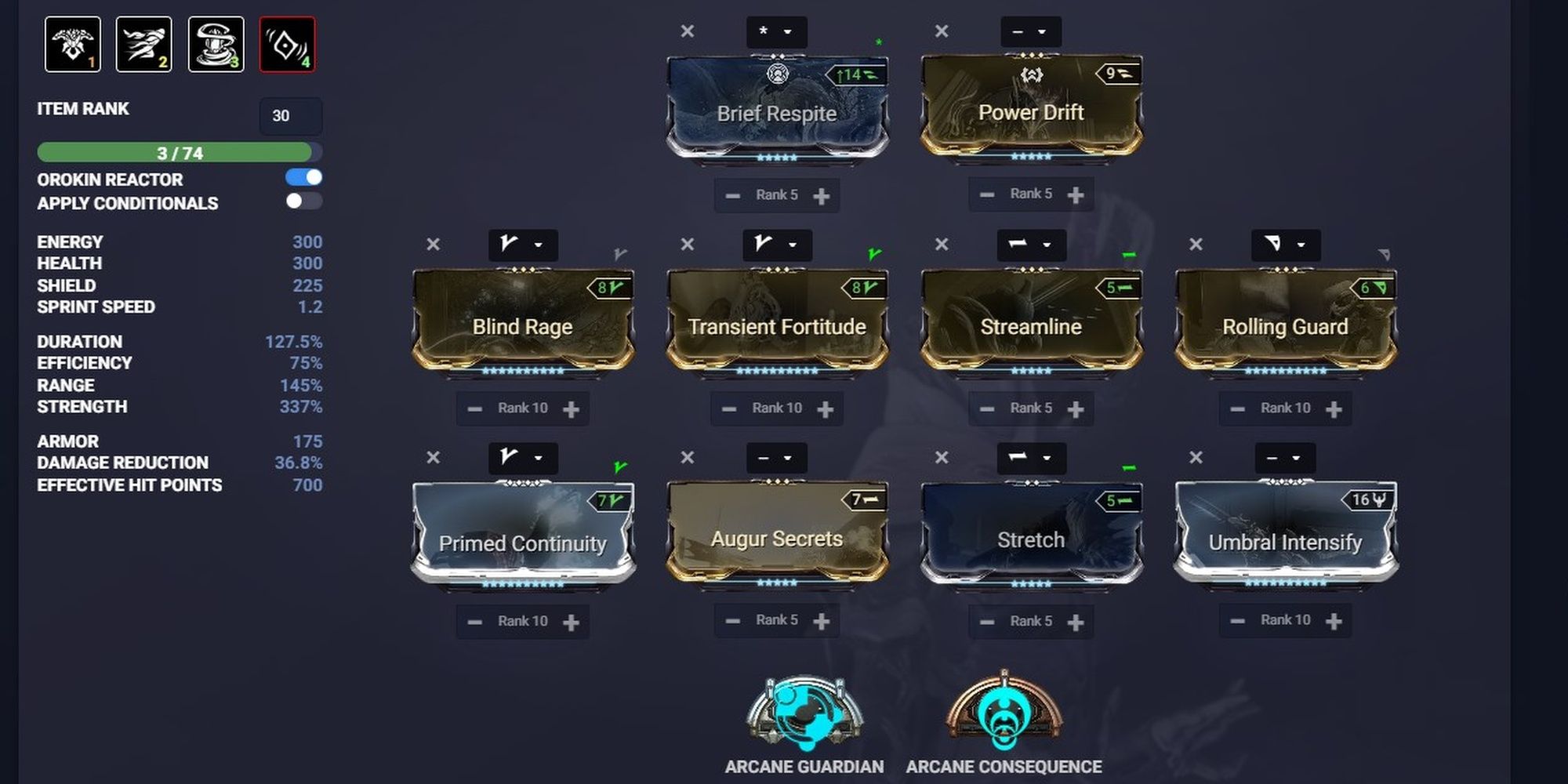 Warframe Wisp Support Endgame Build Shield Gate Variant