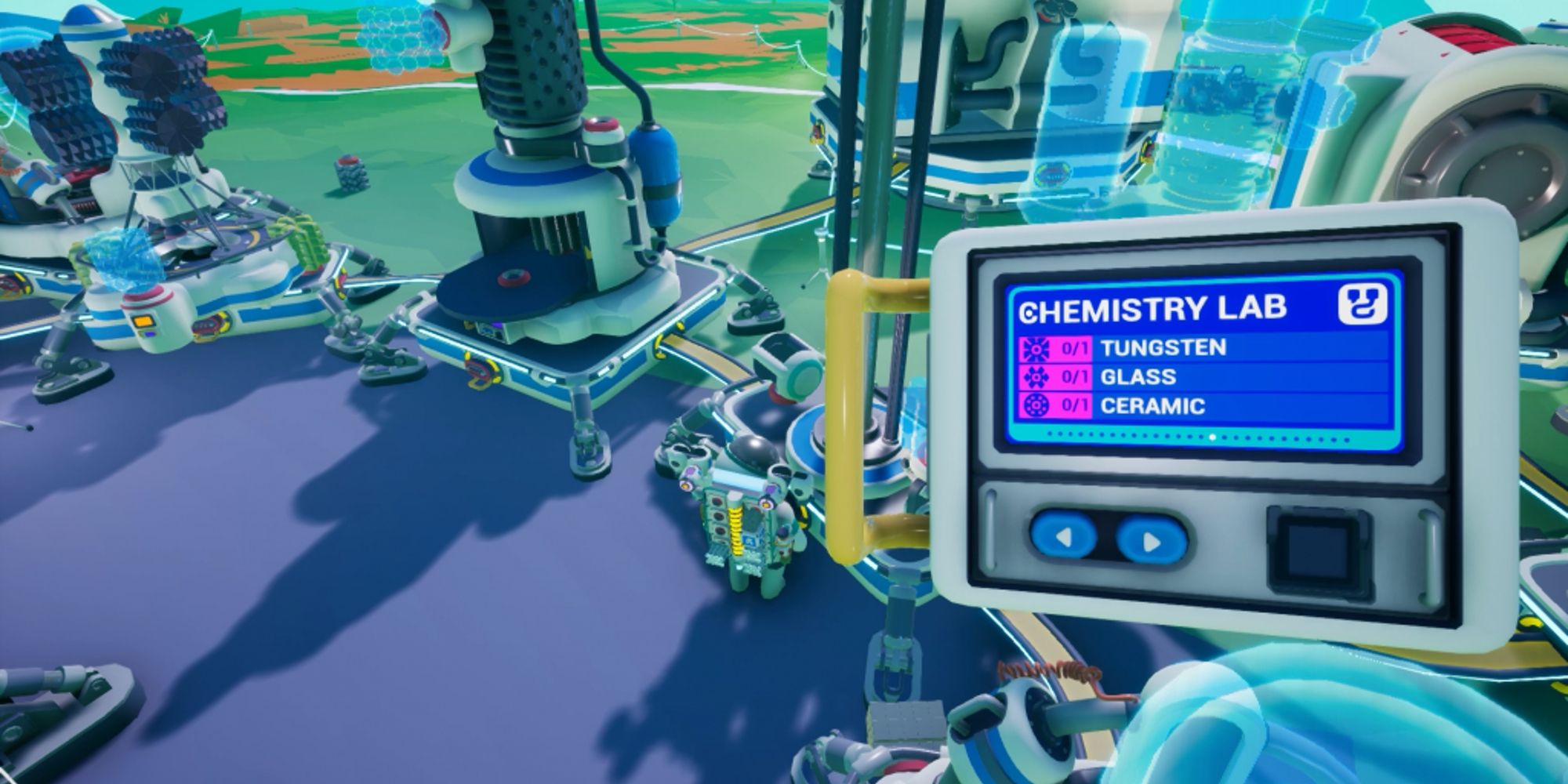 player printing the chemistry lab