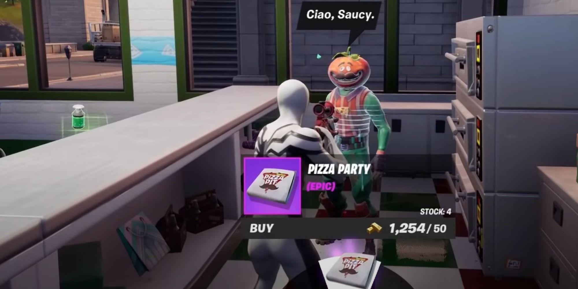 buying pizza from tomatohead