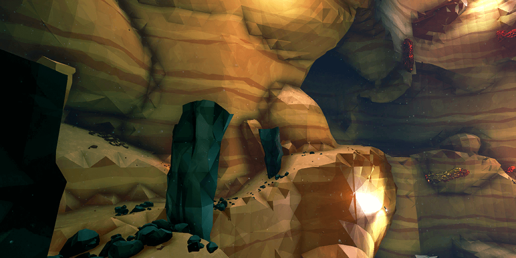 deep rock galactic sandblasted corridors cave walls