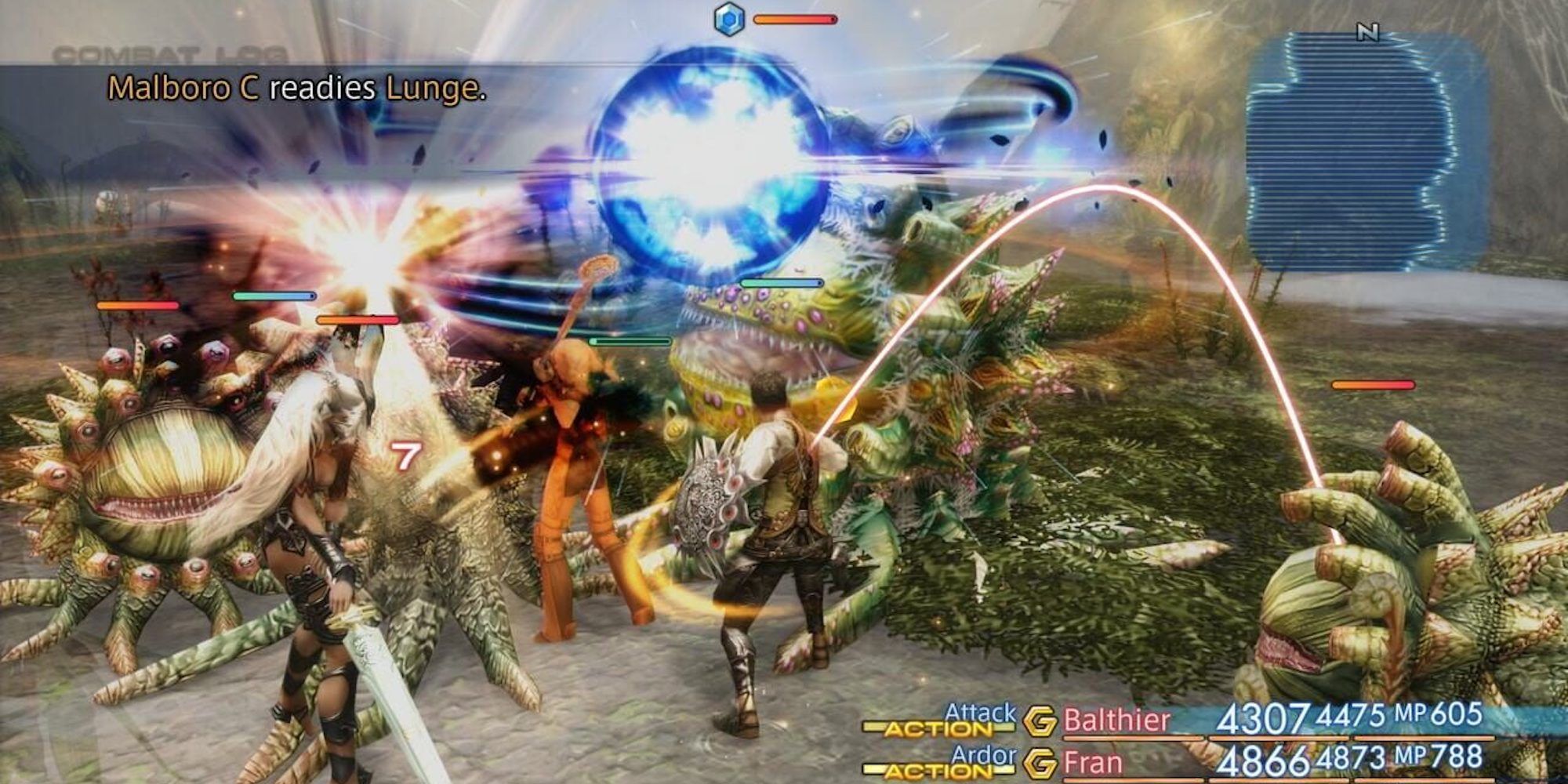 final fantasy 12 combat with Malboro