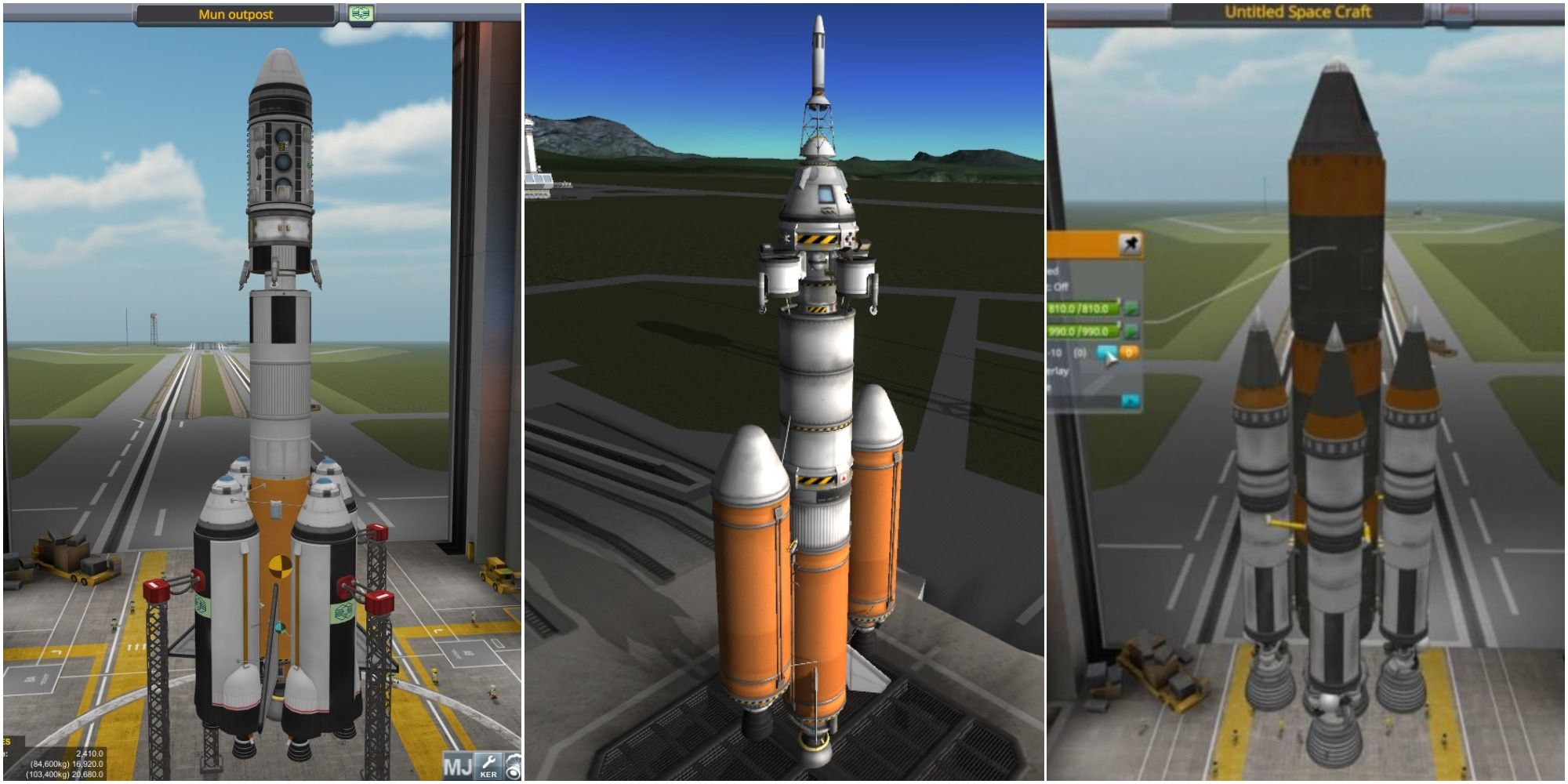 Kerbal Space Program Ship Designs