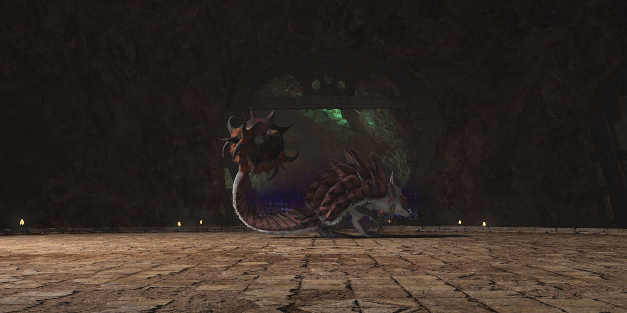 greater armadillo, first boss of malikah's well