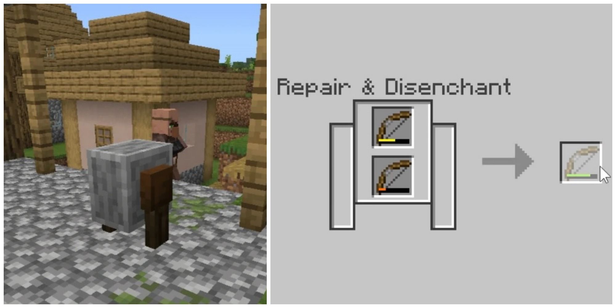 How to use Minecraft's Grindstone?