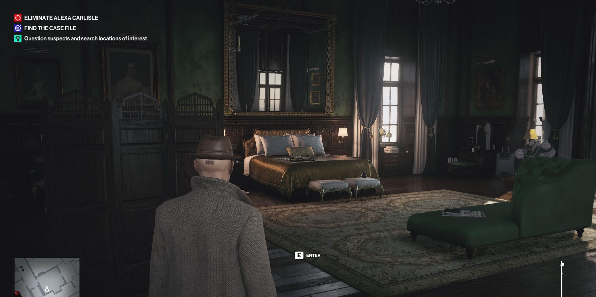 hitman means motive and opportunity emma and gregorys room