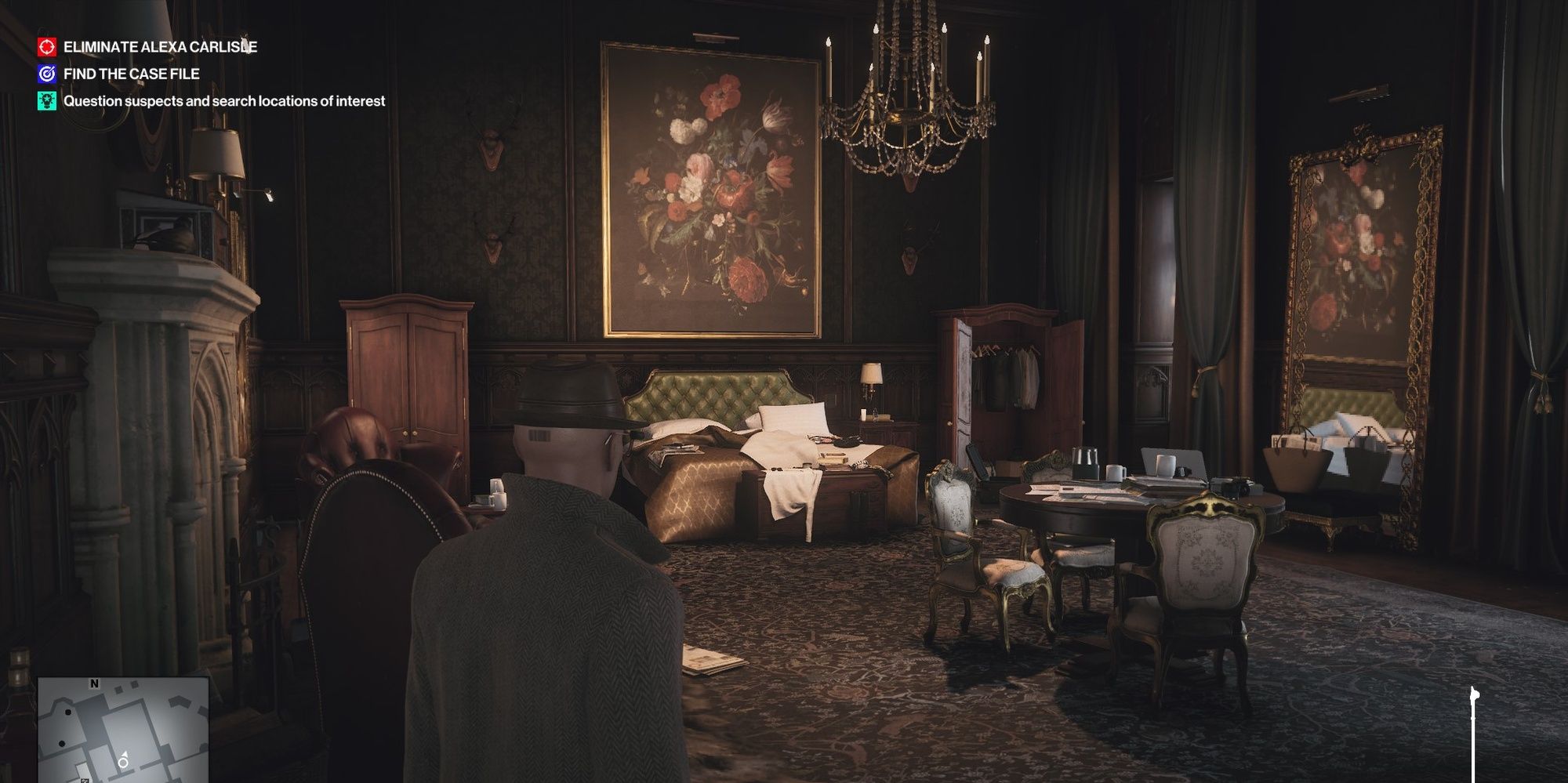 hitman means motive and opportunity rebeccas room