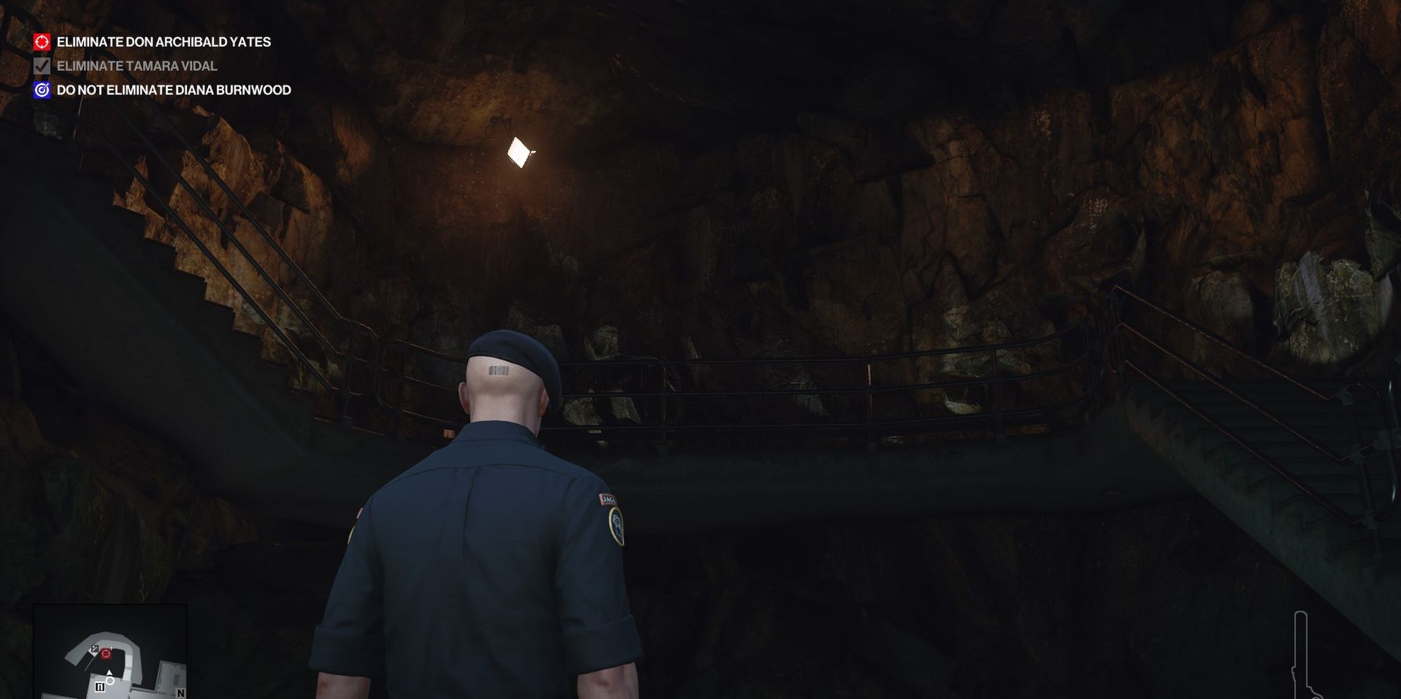hitman murder by proxy cavern stairs