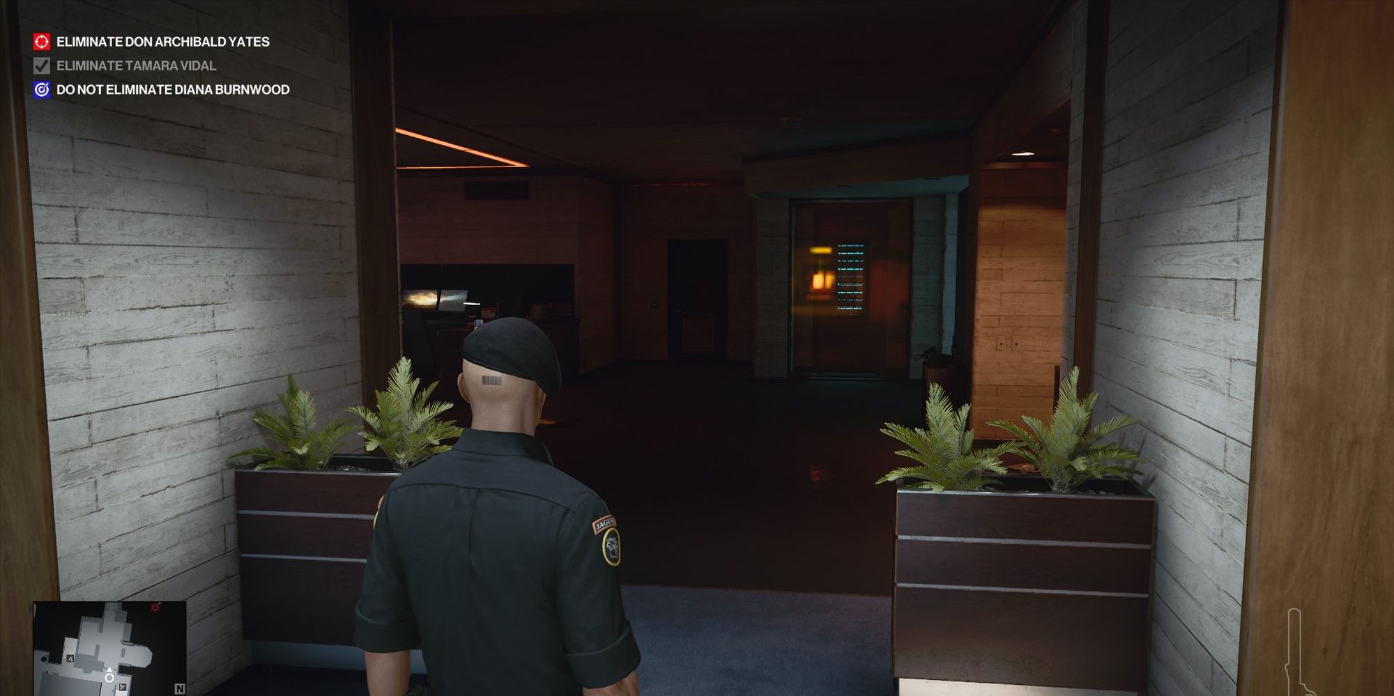 hitman murder by proxy security room