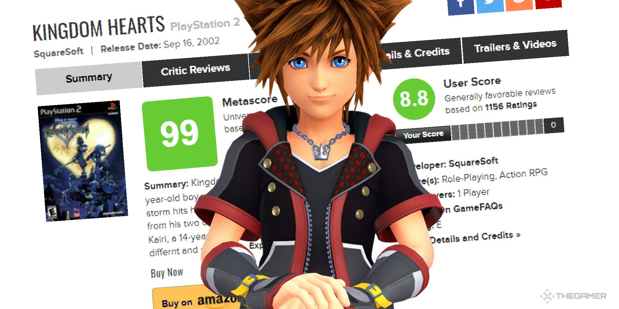 kingdom hearts with a perfect metacritic score