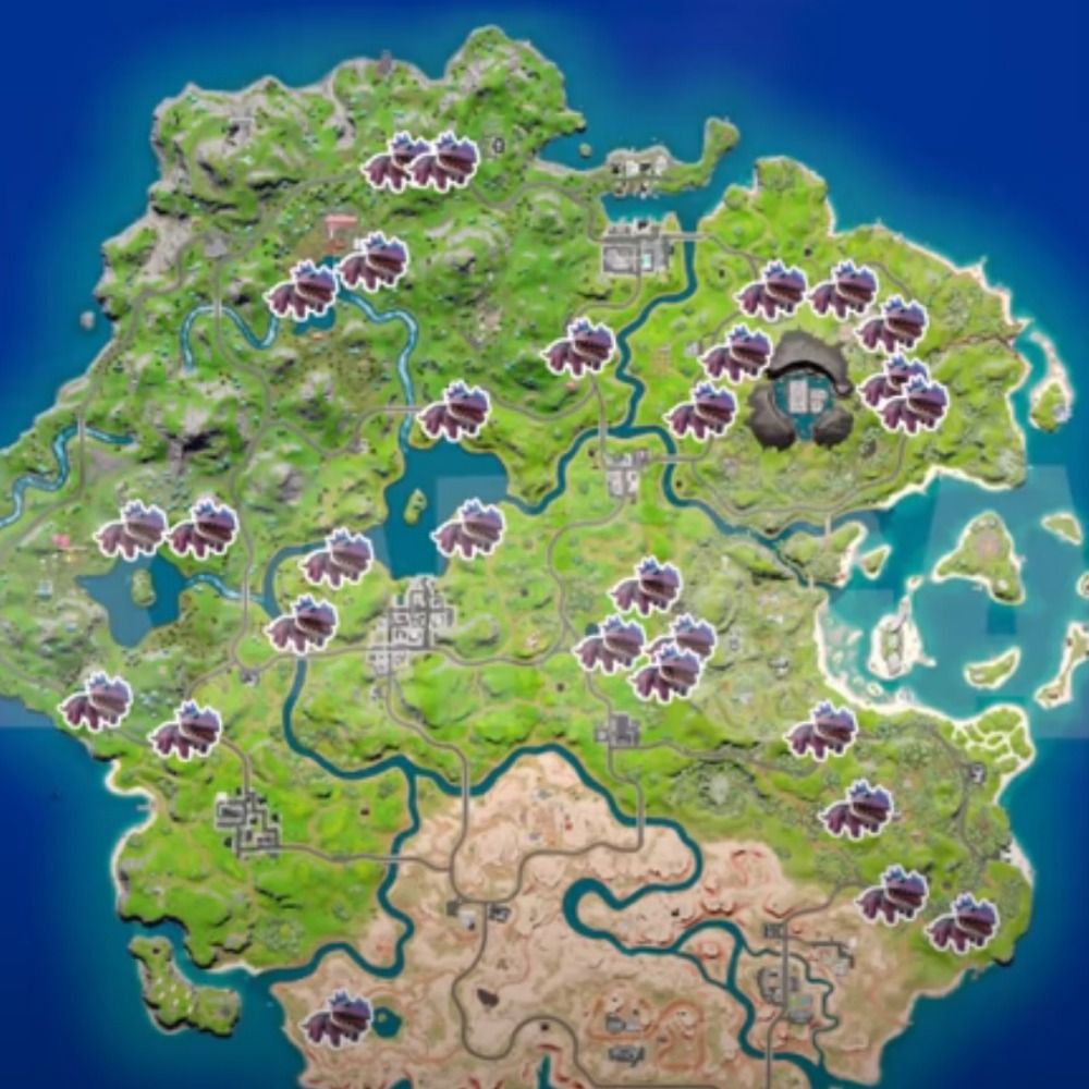 possible klombo spawn locations