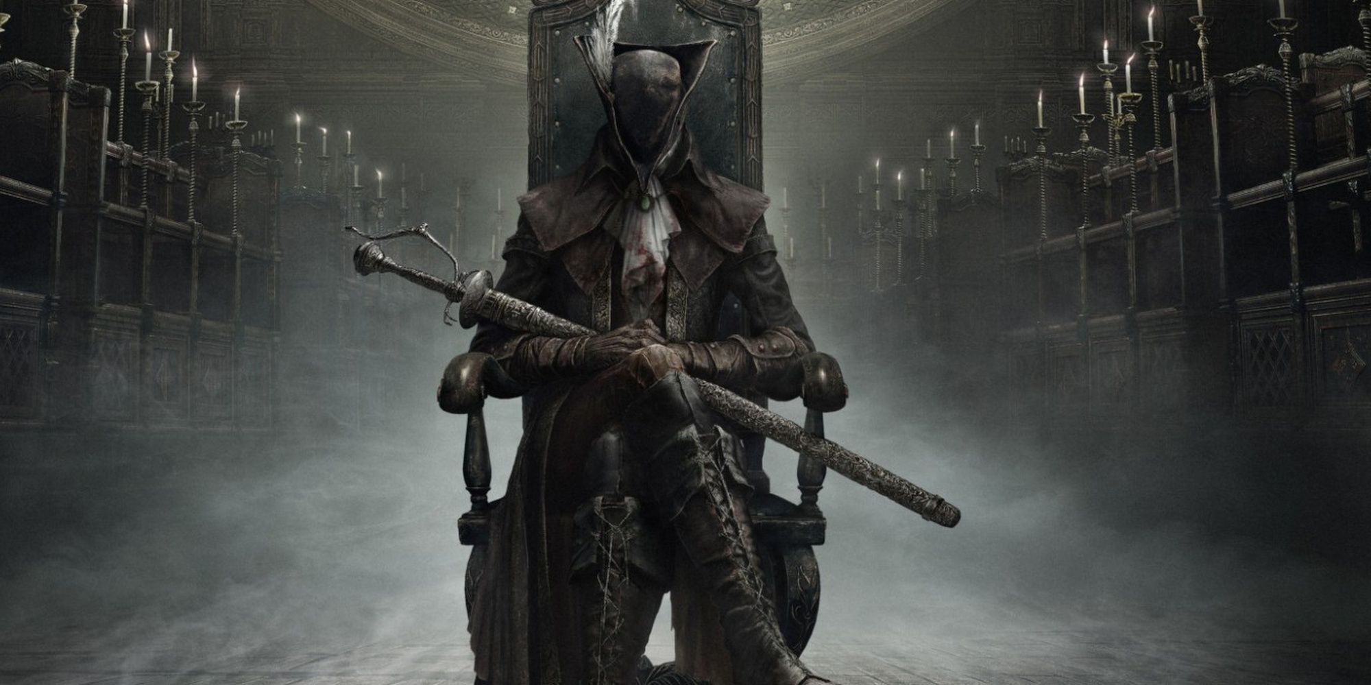 Bloodborne: Lady Maria Sitting Within The Astral Clock Tower