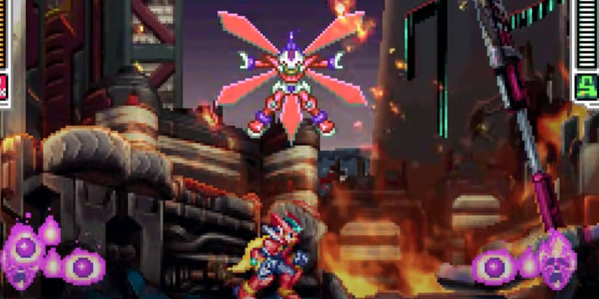 Mega Man Zero ZX - Prometheus & Pandora Boss