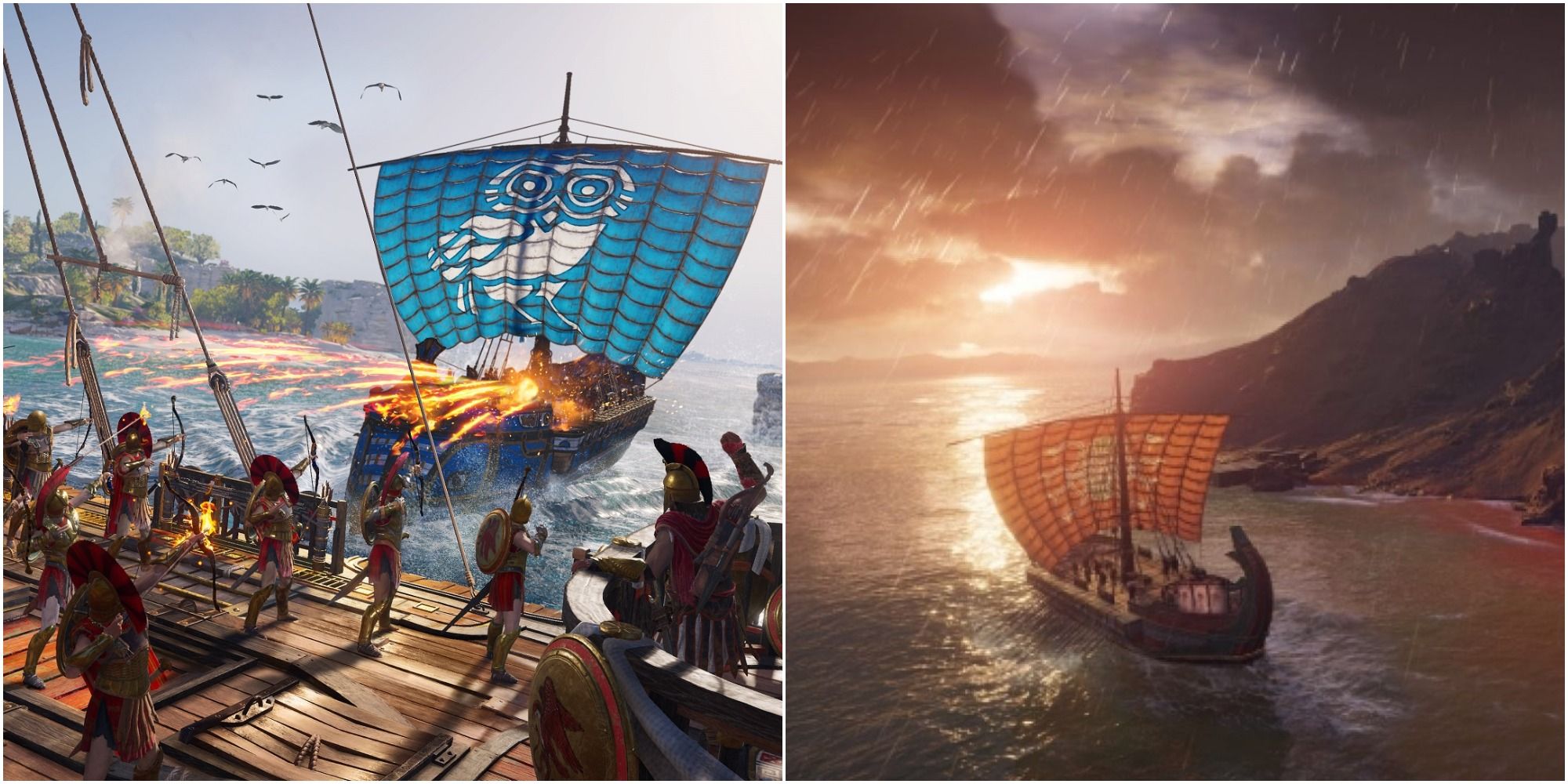 Assassin's Creed: Odyssey Naval battles and sailing the Greek Isles