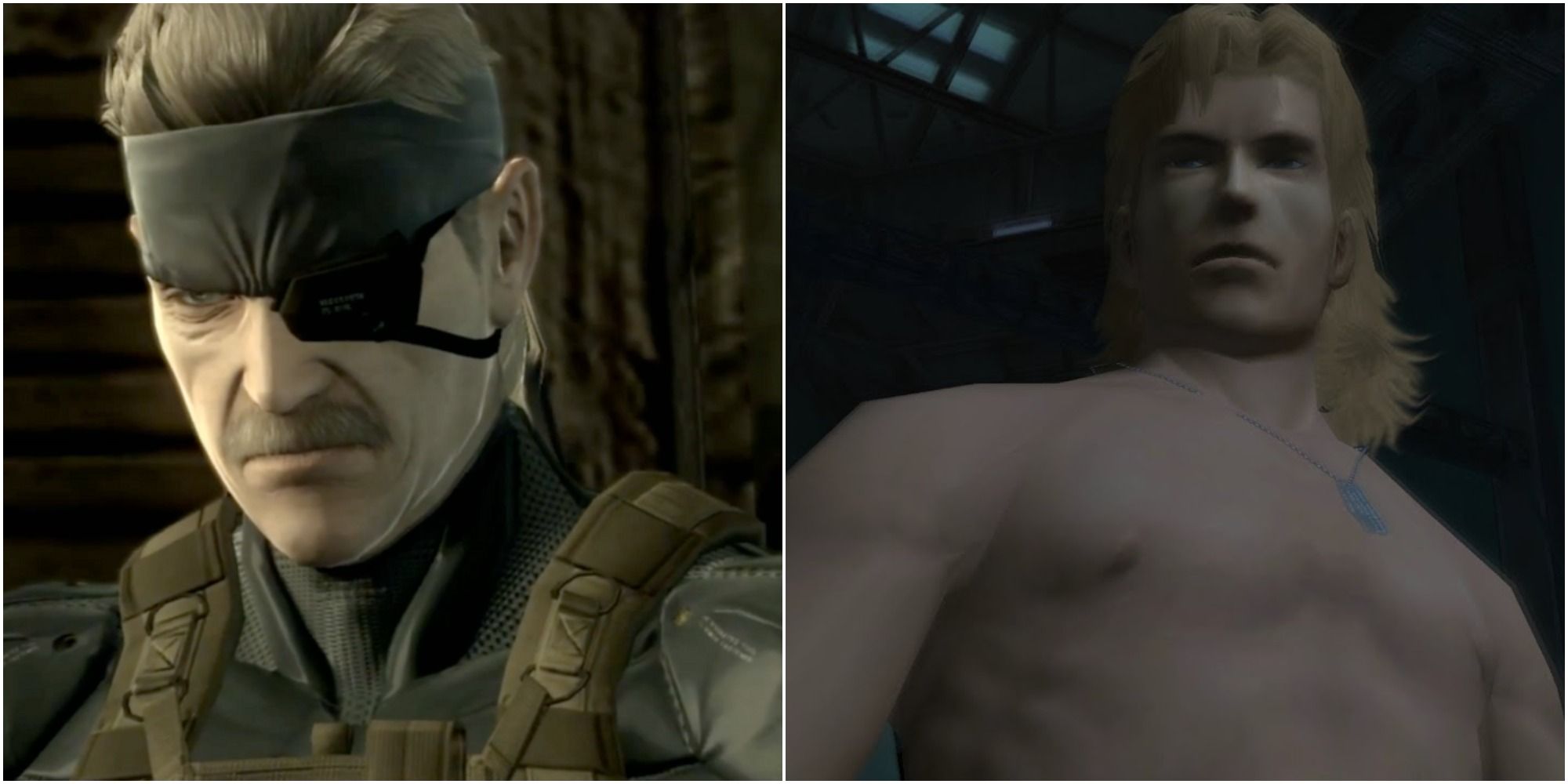 Metal Gear Solid Liquid Snake and Solid Snake's sibling rivalry