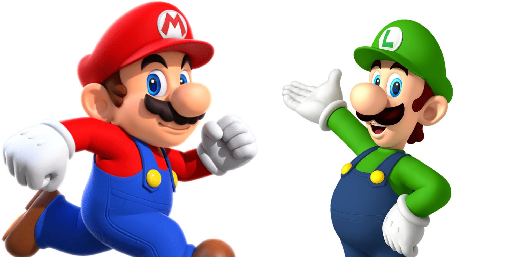 Super Mario Brothers Mario and Luigi's friendly sibling rivalry