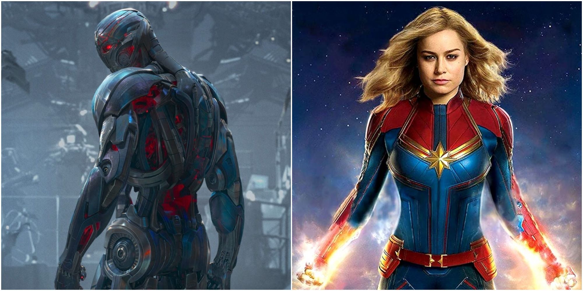 ultron and captain marvel