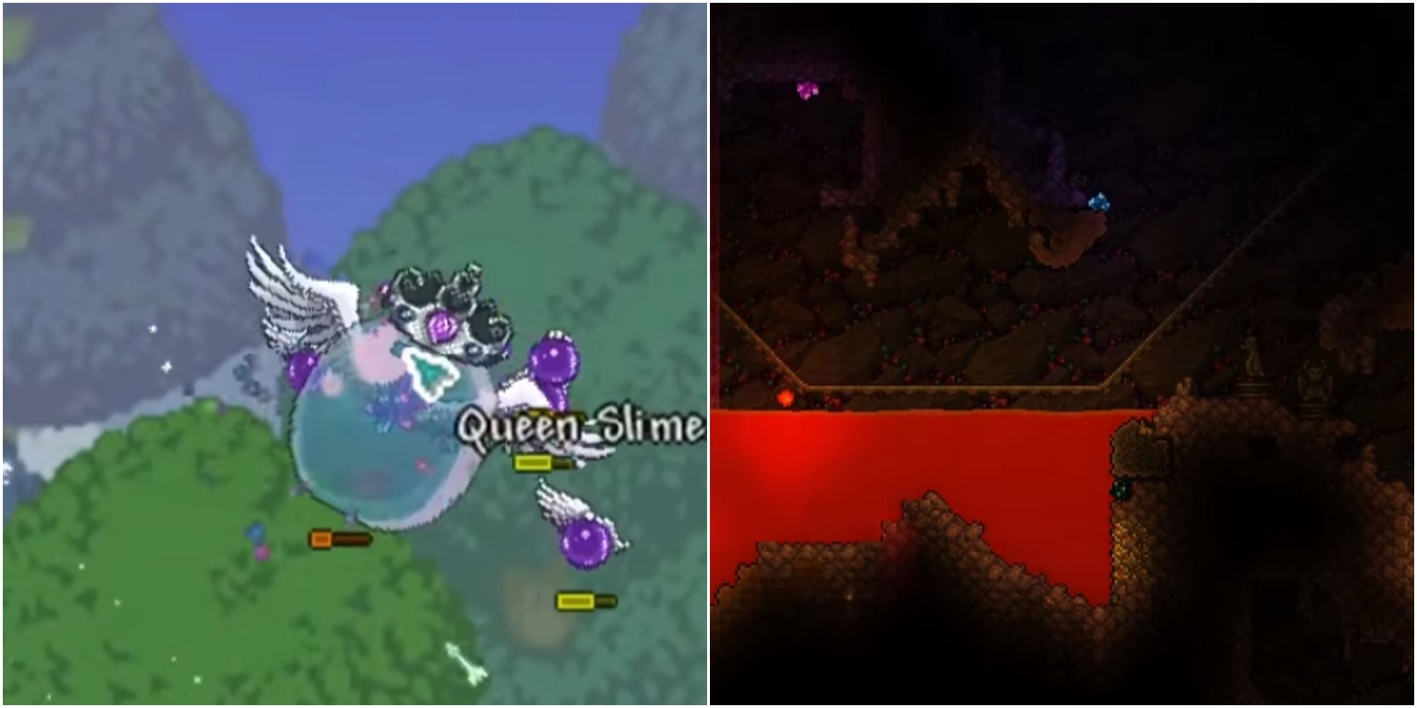 Queen Slime - Terraria Bosses in Order by @gamingcollective - Listium