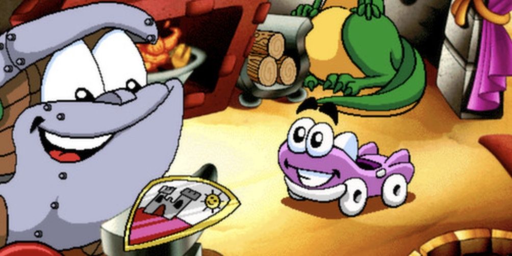 putt putt in medieval land in putt putt travels through time