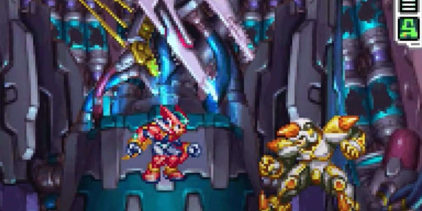 Mega Man Zero ZX - Serpent Boss