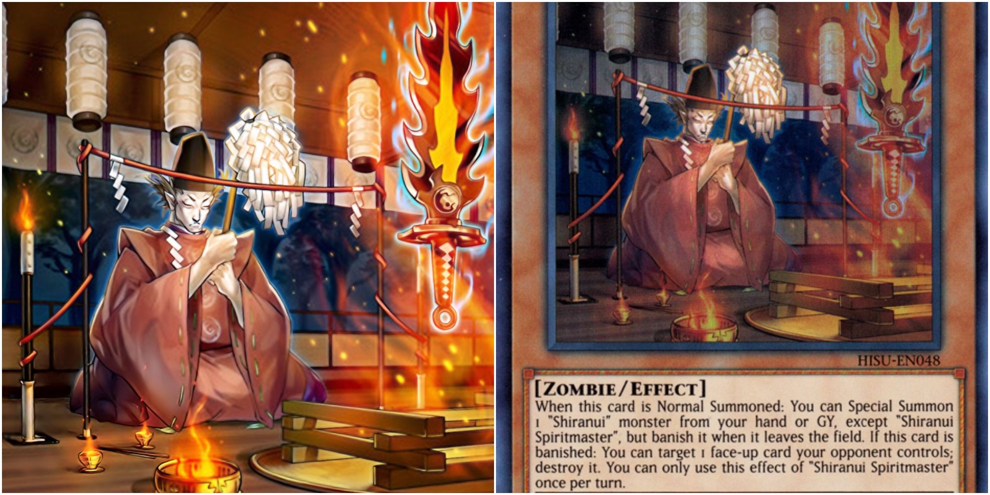 shiranui spiritmaster card art and text