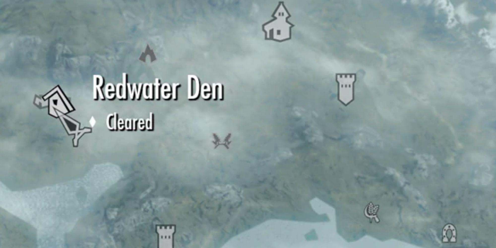 Where To Find A Telekinesis Tome In Skyrim   Skyrim Redwater Den On The Map 