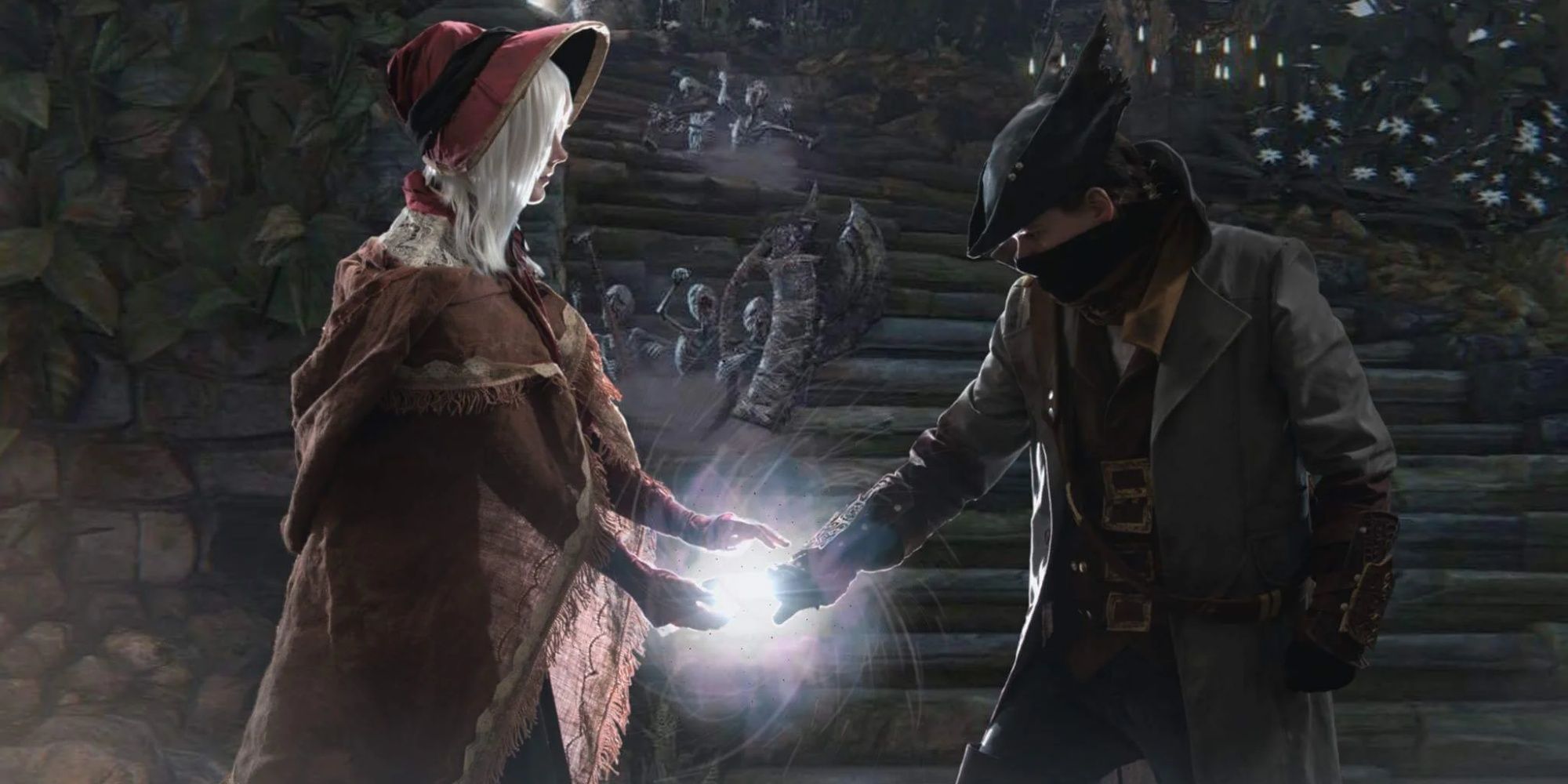 Bloodborne: The Doll Aids A Nameless Hunter Within The Dream