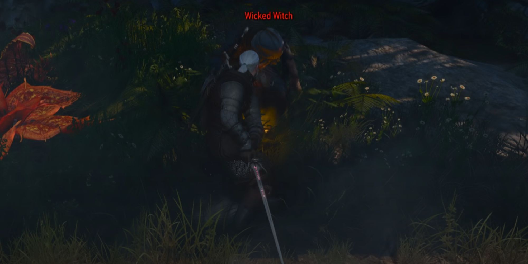 witcher_3_geralt_attacking_the_wicked_witch