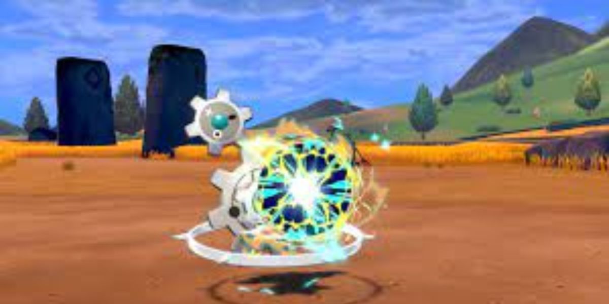 Zap Cannon getting shot out of a Magneton