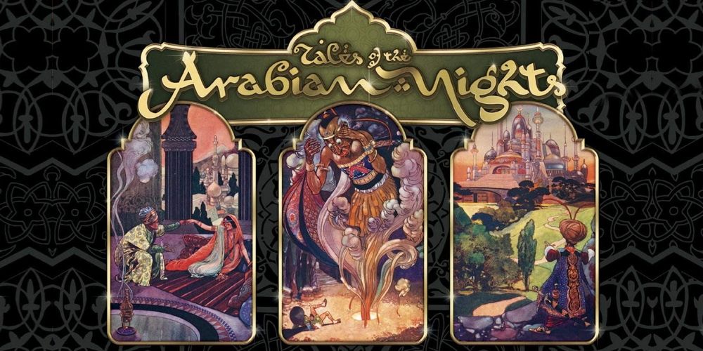 The box art for Tales Of Arabian Nights