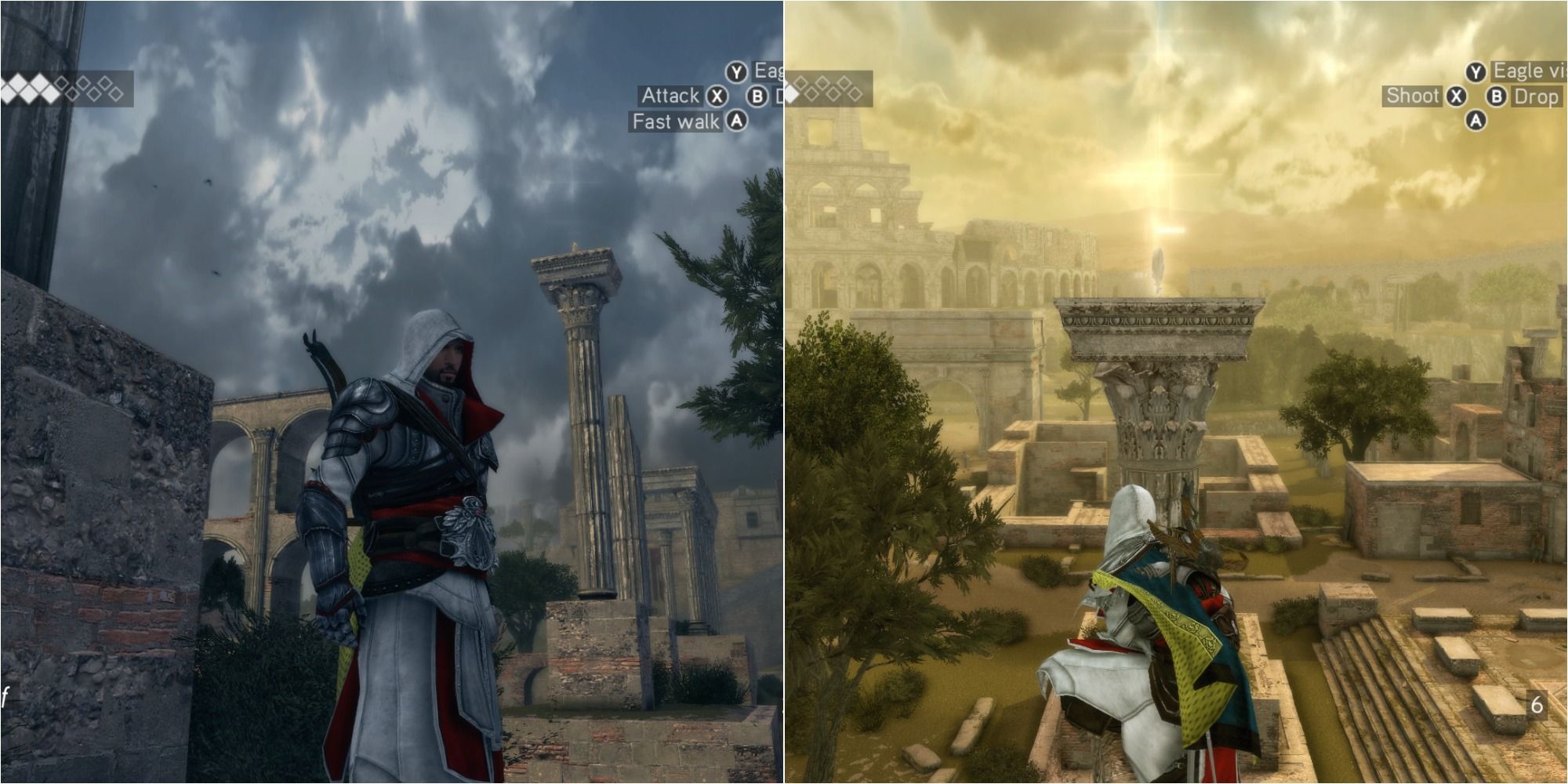 How To Locate All Ten Feathers In Assassin S Creed Brotherhood