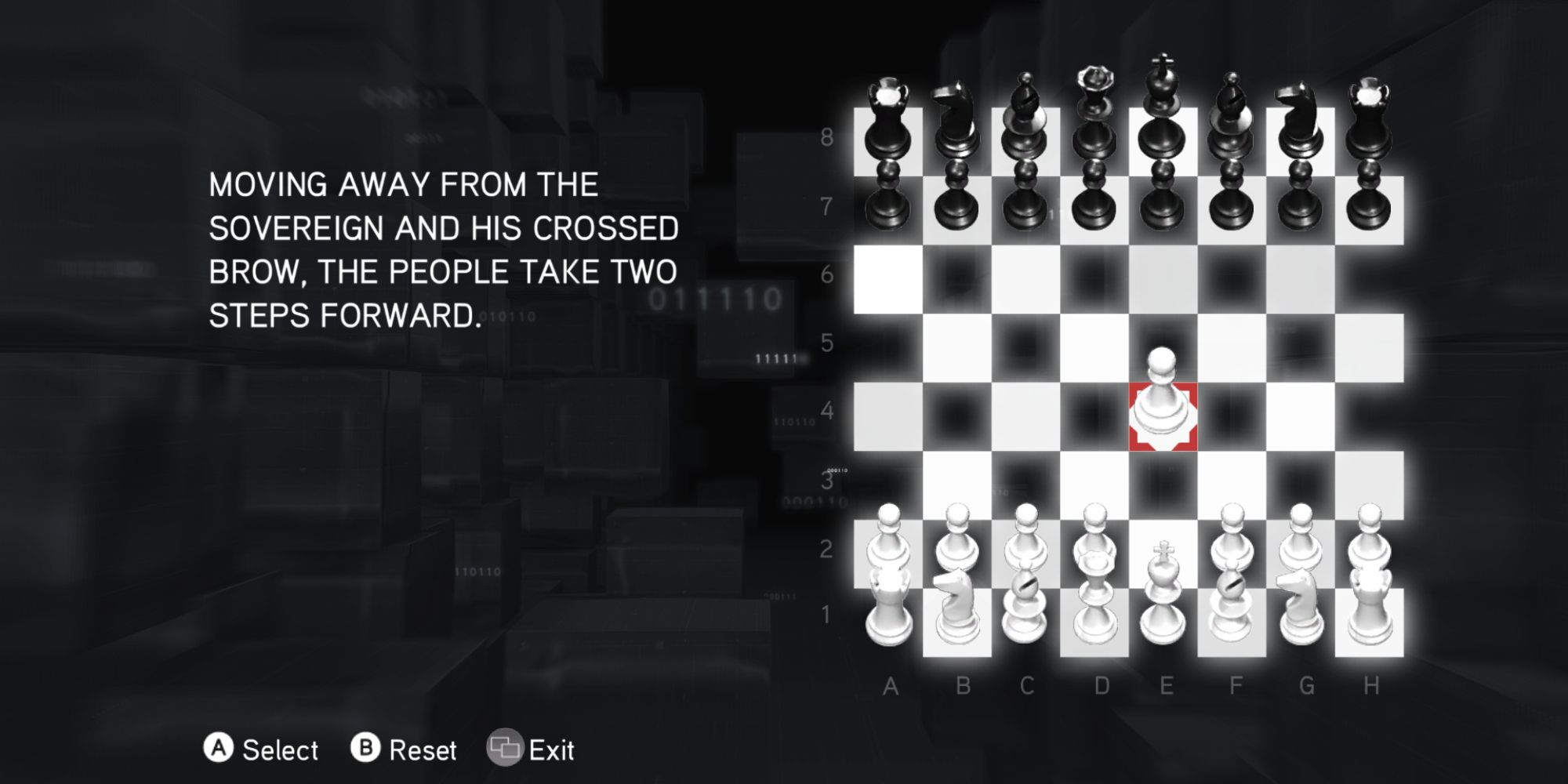 Assassin&rsquo;s Creed Brotherhood Screenshot Of Cluster 1 Chess Board