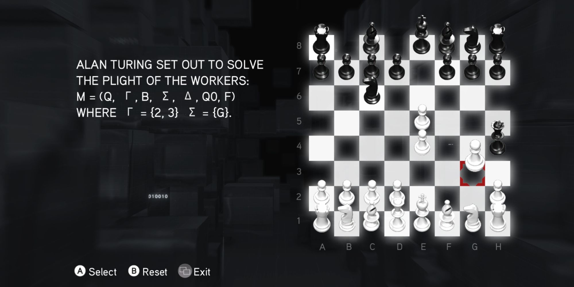 Assassin&rsquo;s Creed Brotherhood Screenshot Of Cluster 4 Chessboard