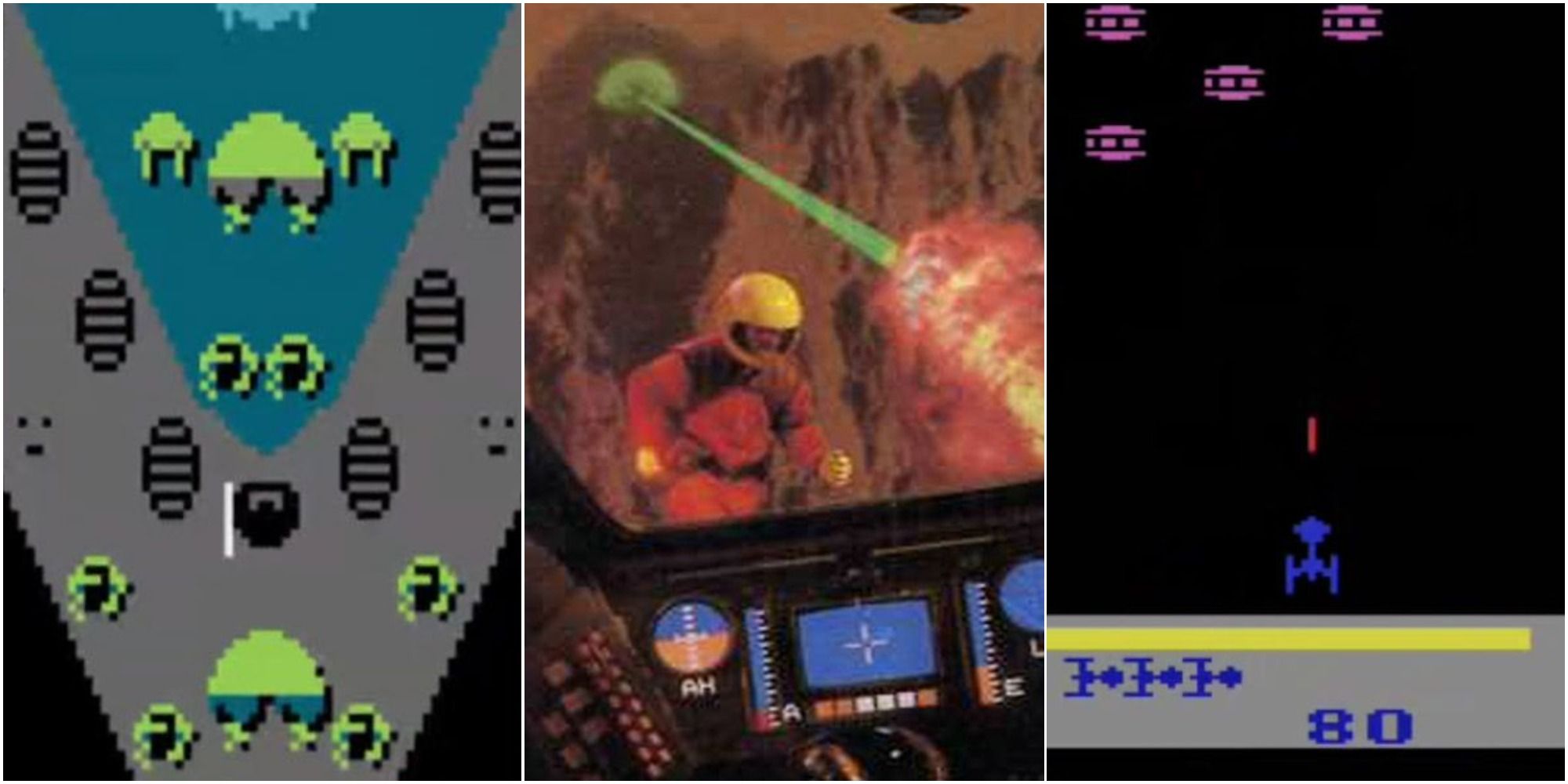 Atari 5200 Dreadnaught Rescue on Fractulus Moon Patrol