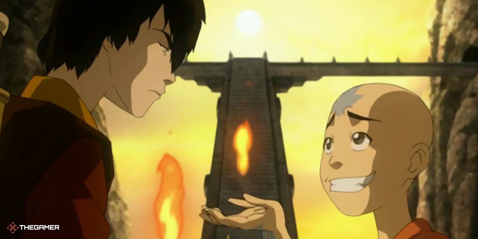 Avatar The Last Airbender - Aang and Zuko