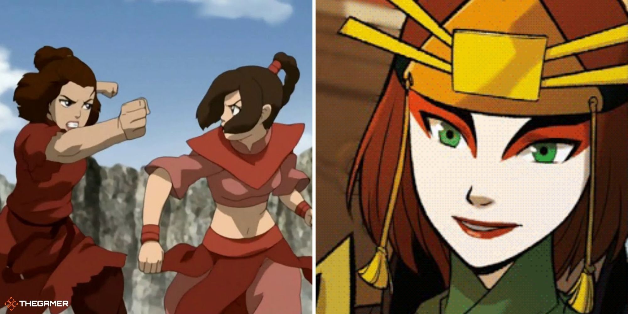 Avatar the last airbender - Suki and Ty Lee (1)
