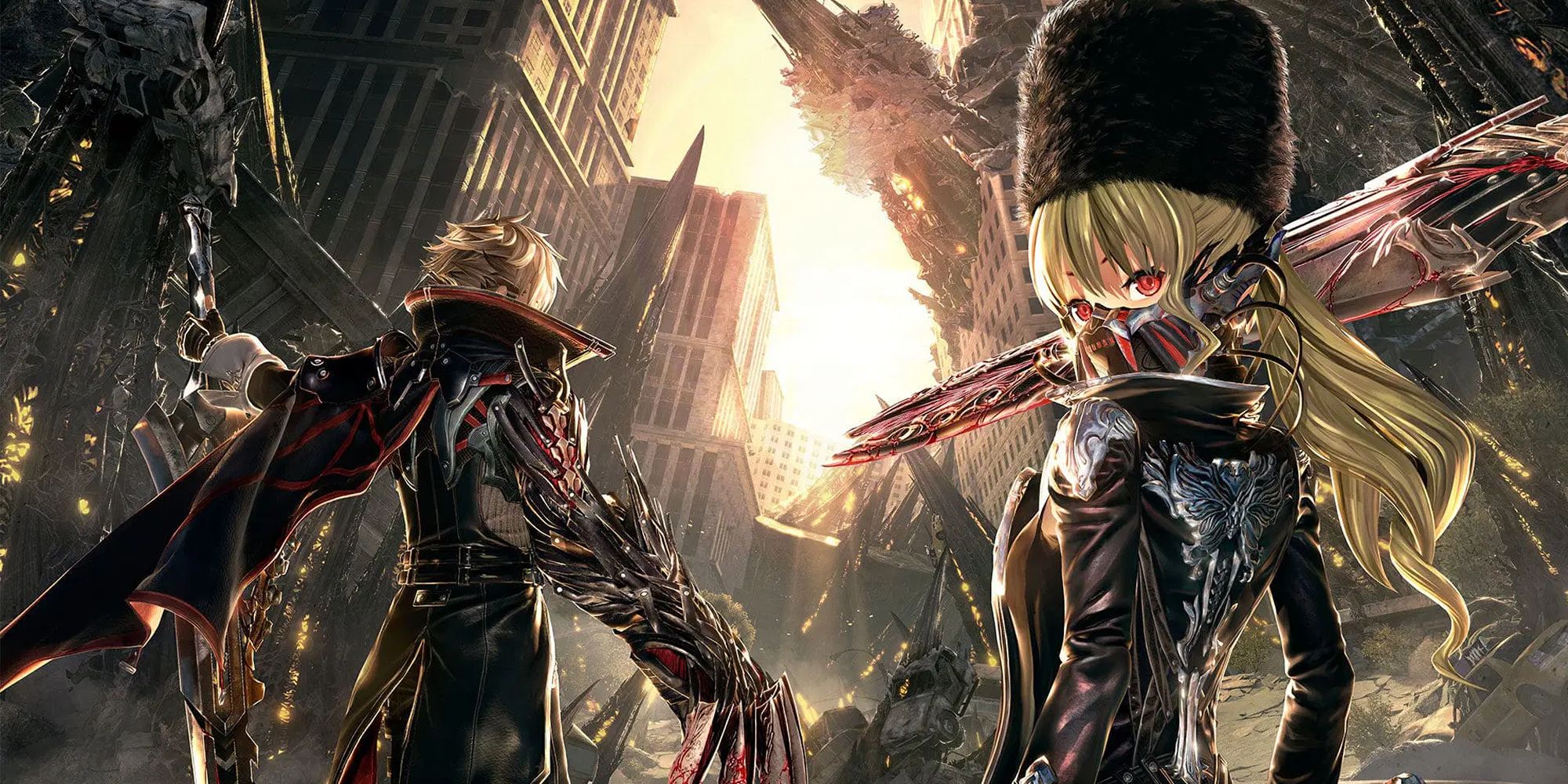 The Code Vein Revenants In A Ruined City