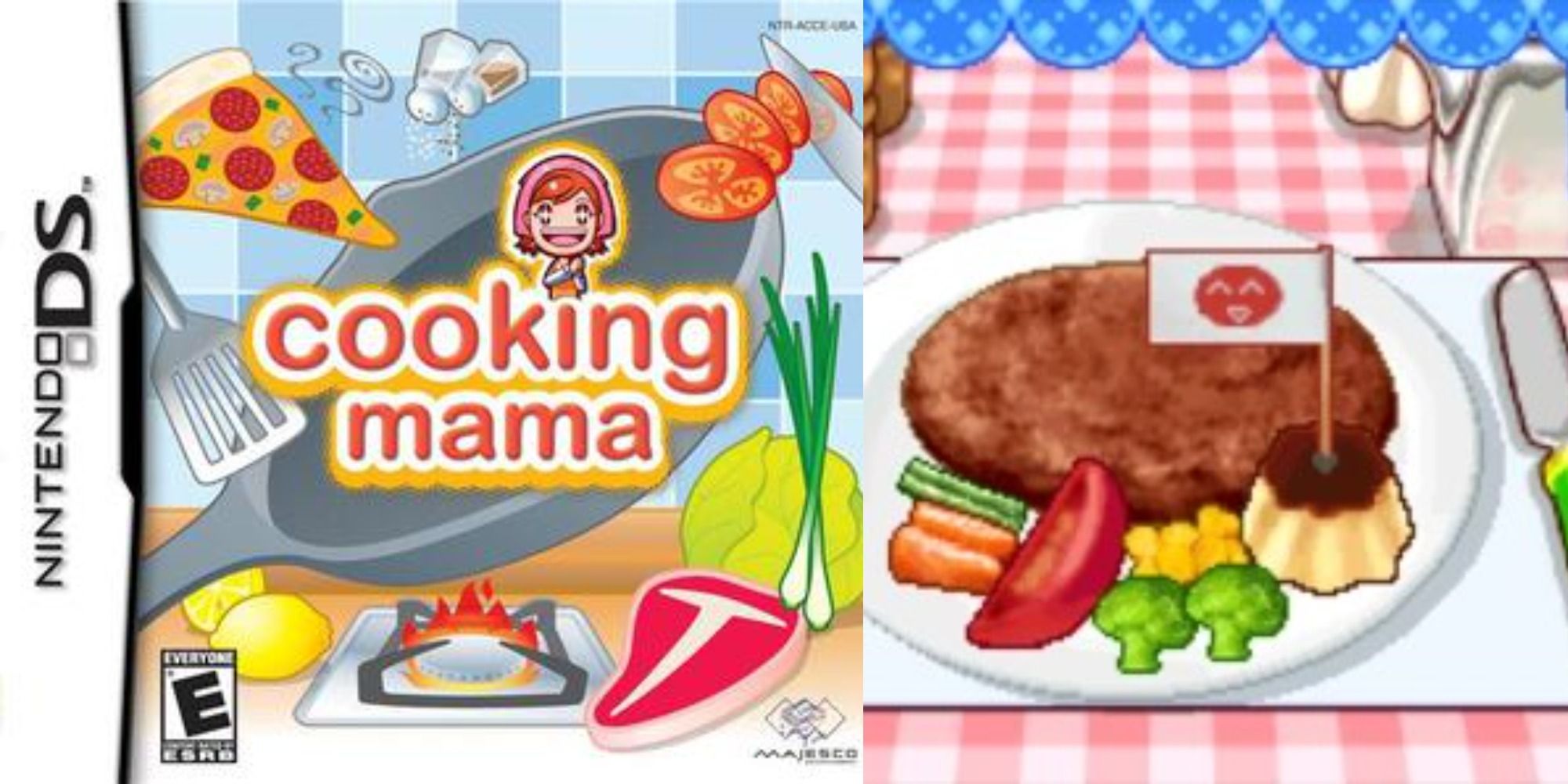 DS Games Cooking Mama cover and game