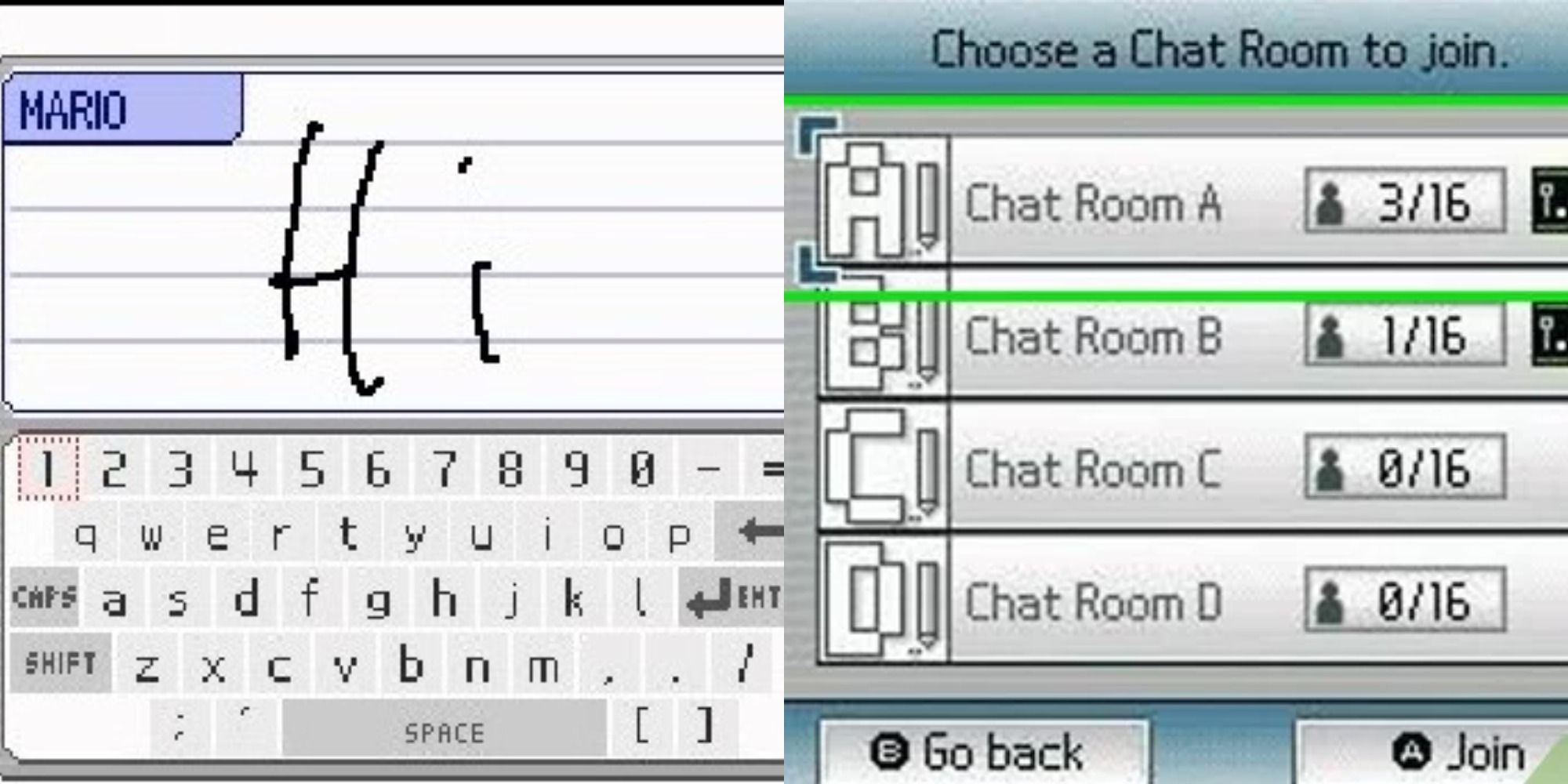 DS Games PictoChat