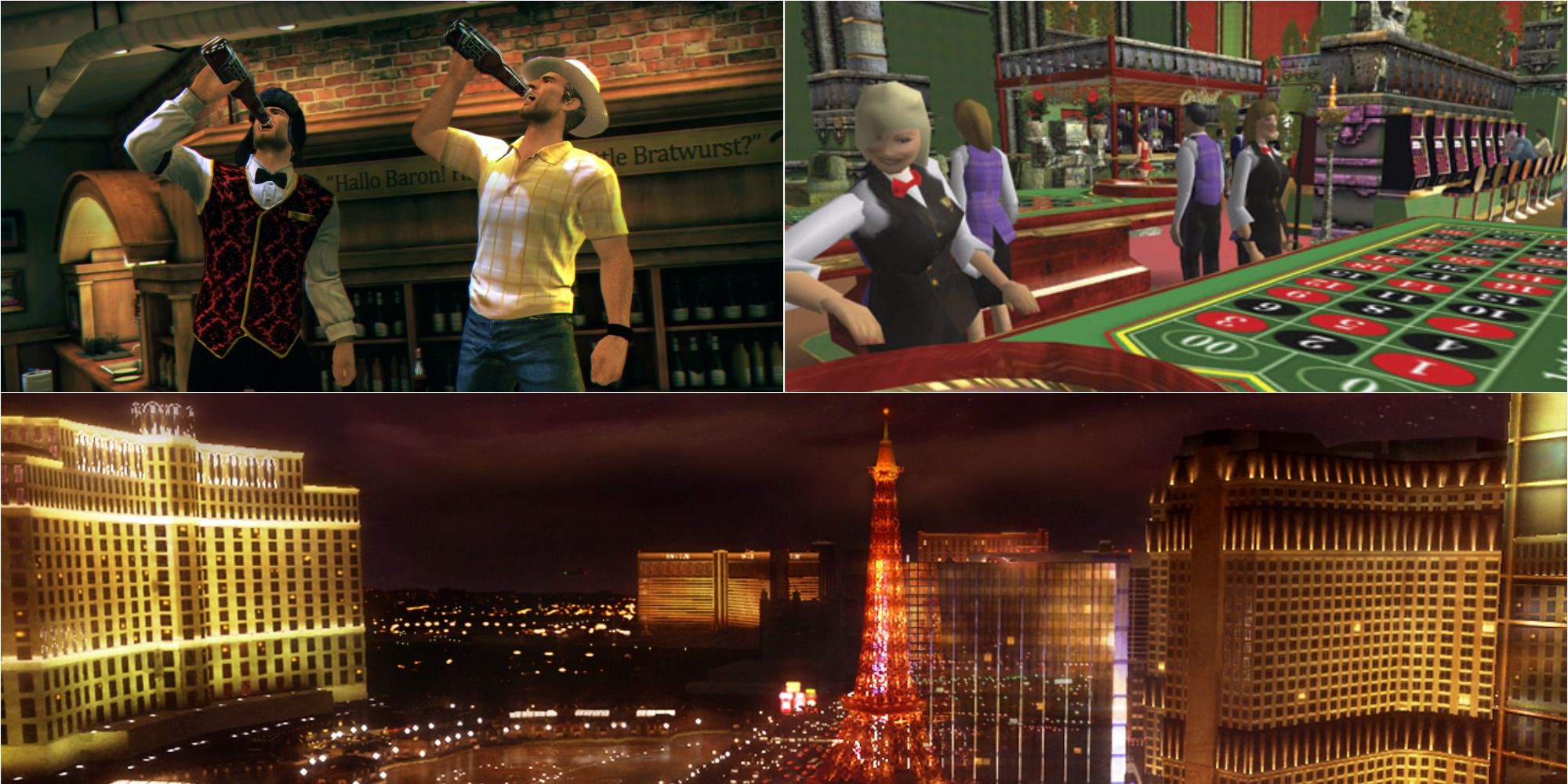 Deadrising, Vegas Tycoon, and Tom Clancy Rainbow Six Vegas Screenshots